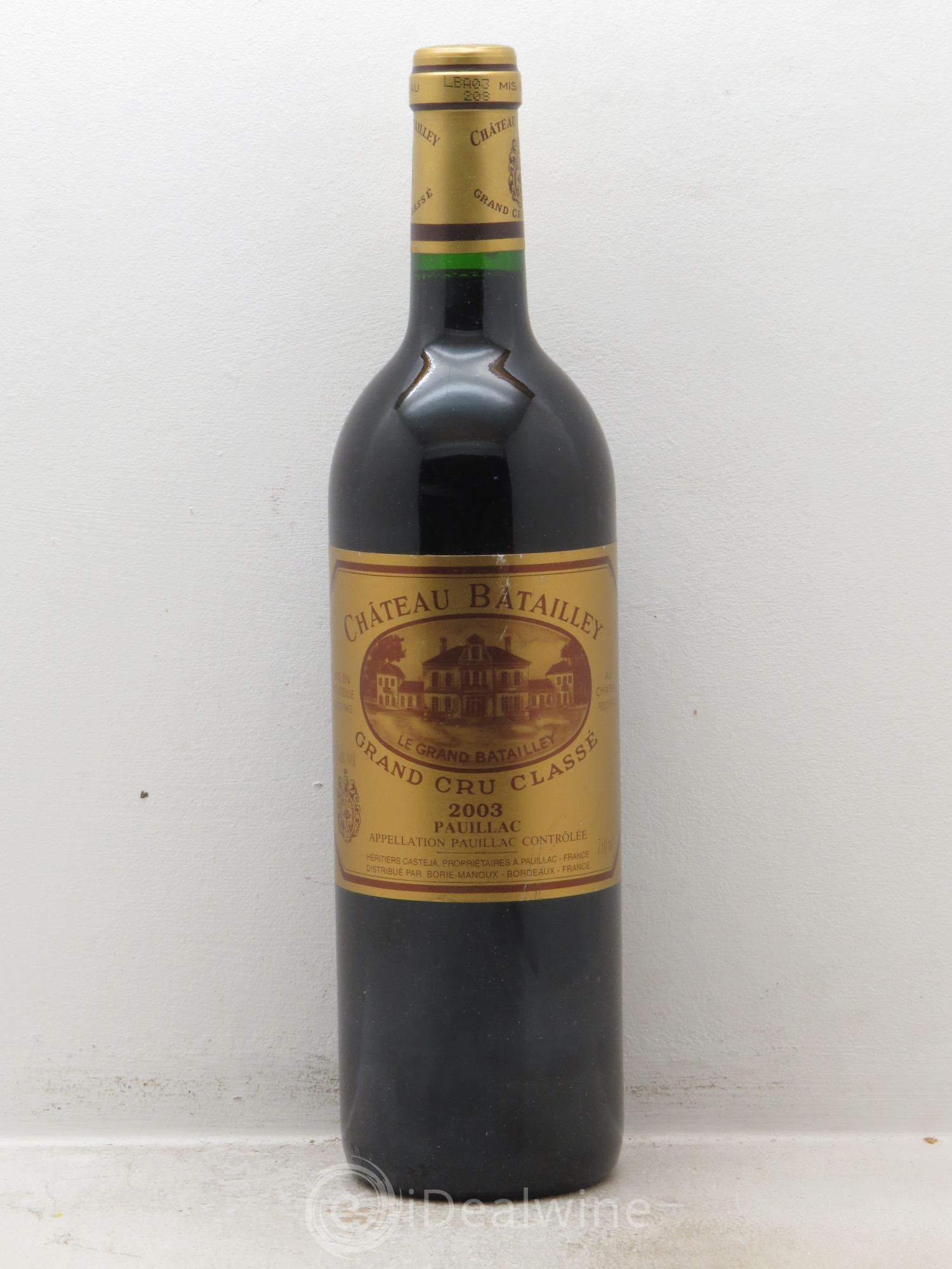 Château Batailley 5ème Grand Cru Classé 2003 - Lot de 6 bouteilles - 0