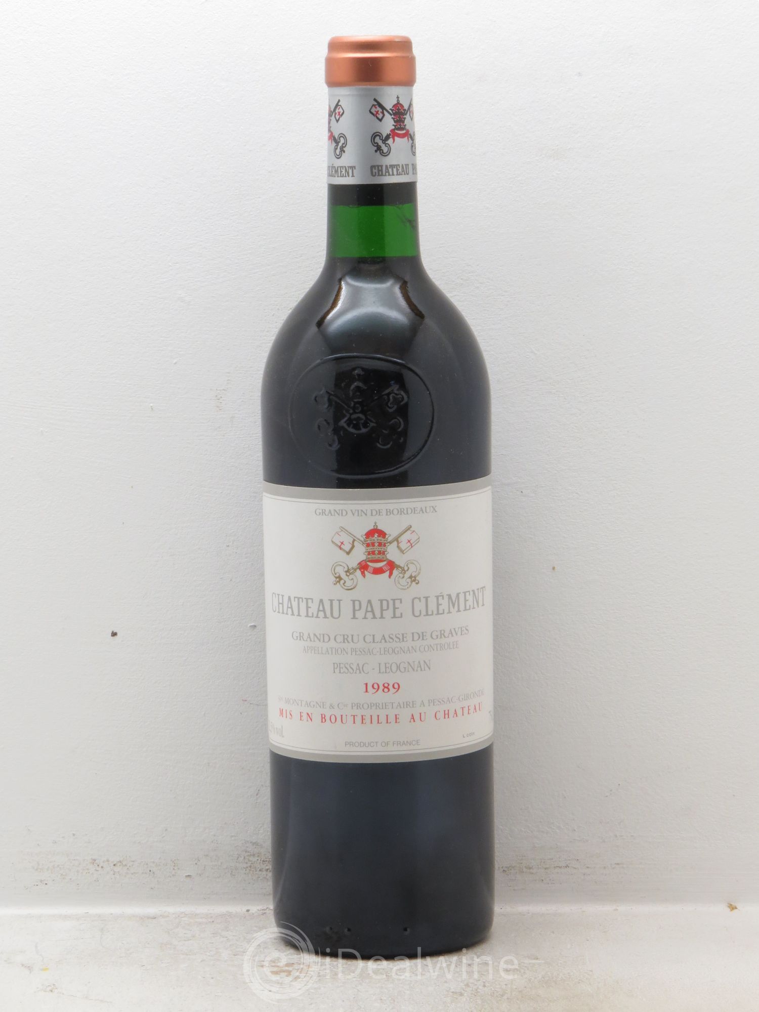 Château Pape Clément Cru Classé de Graves 1989 - Lot de 1 bouteille - 0