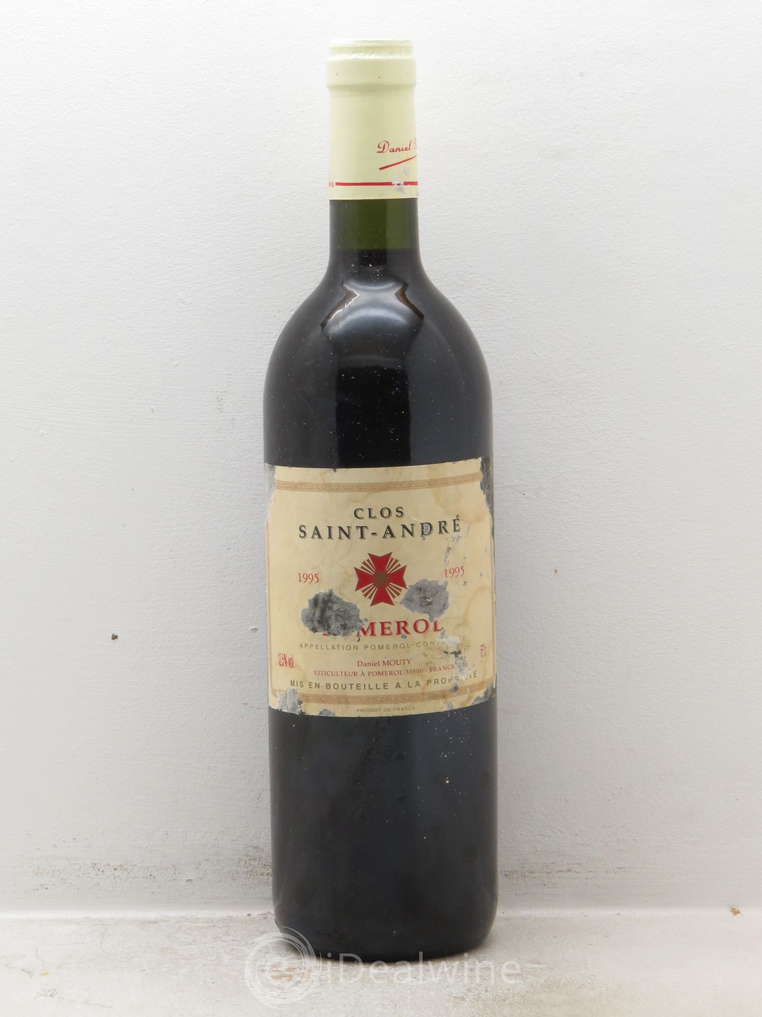 Pomerol Clos Saint André 1995 - Lot de 1 bouteille - 0