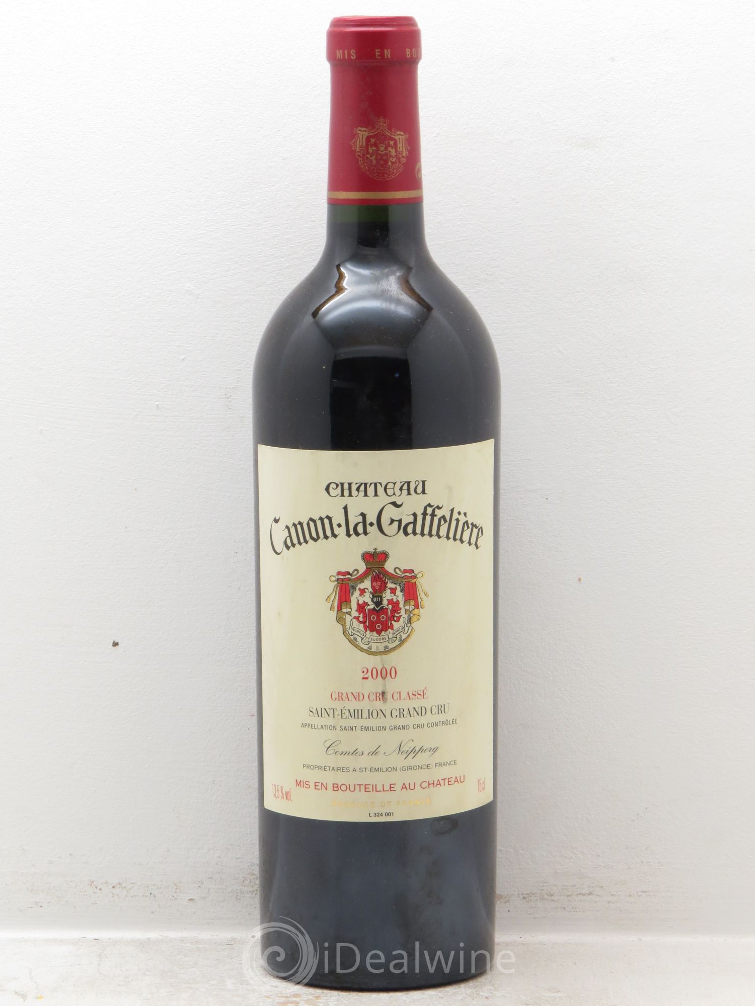 Château Canon la Gaffelière 1er Grand Cru Classé B 2000 - Lot de 1 bouteille - 0