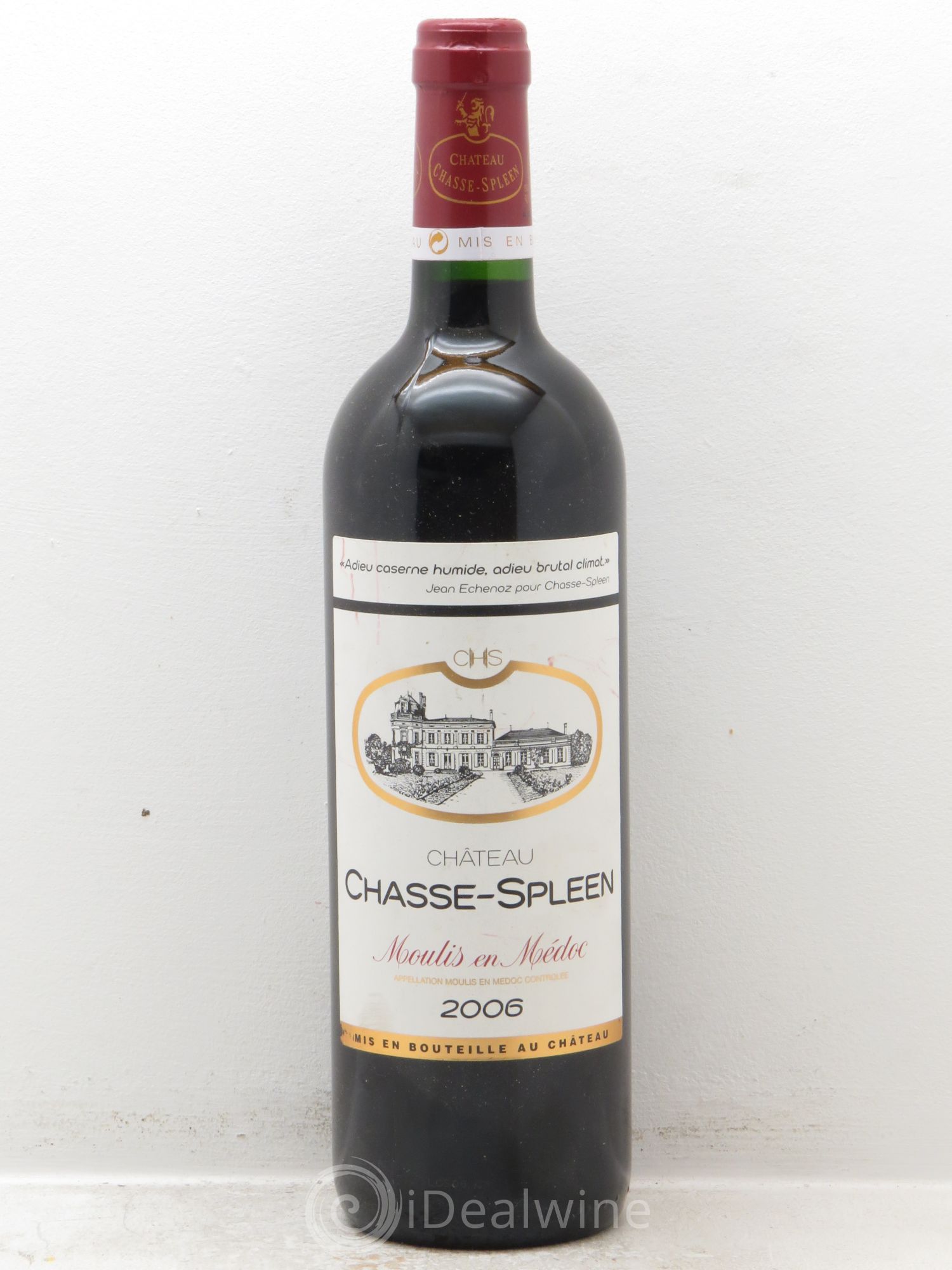 Château Chasse Spleen 2006 - Lot de 1 bouteille - 0