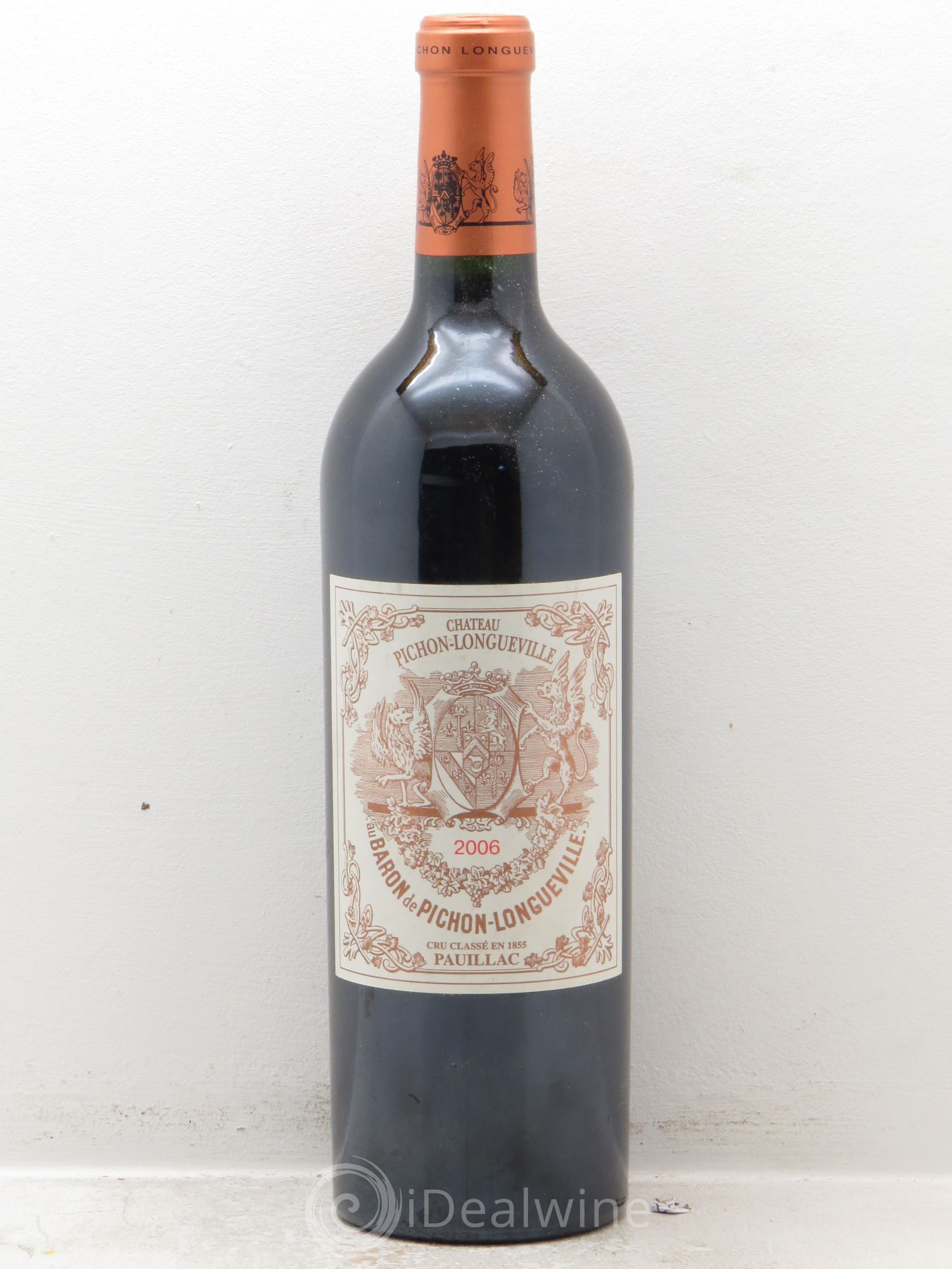 Pichon Longueville Baron 2ème Grand Cru Classé 2006 - Lot de 1 bouteille - 0