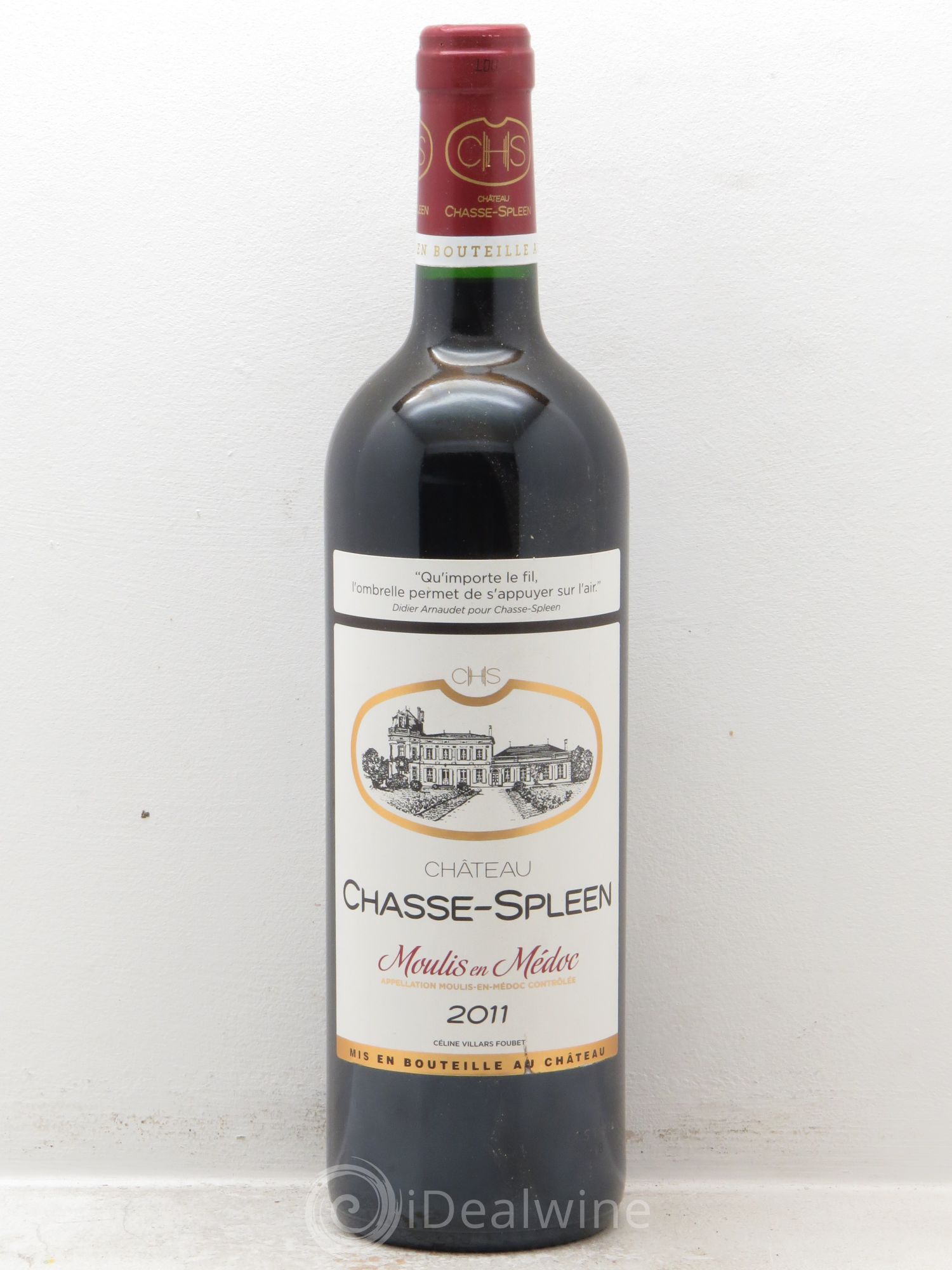 Château Chasse Spleen 2011 - Lot de 1 bouteille - 0