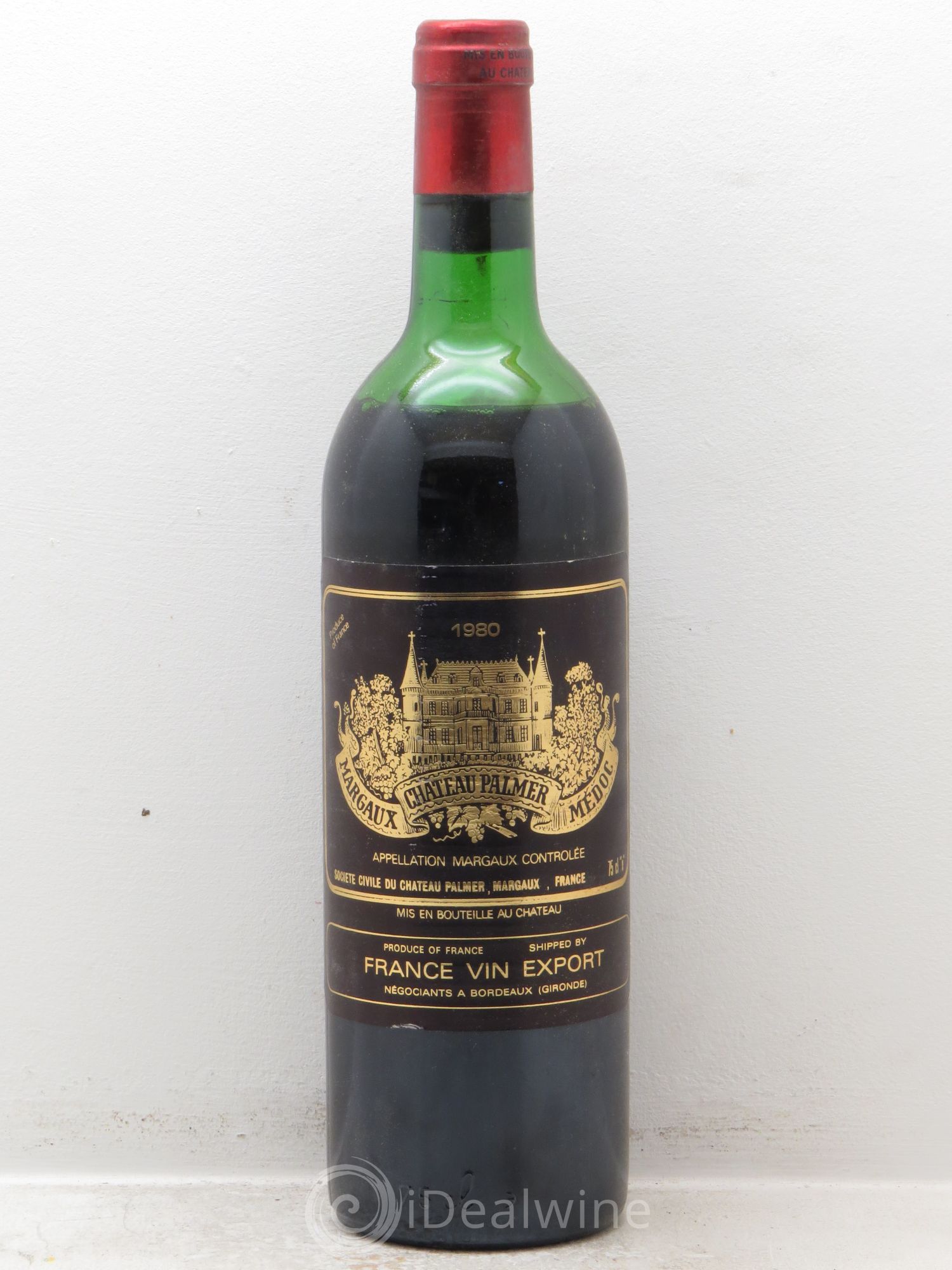 Château Palmer 3ème Grand Cru Classé 1980 - Lot de 6 bouteilles - 0