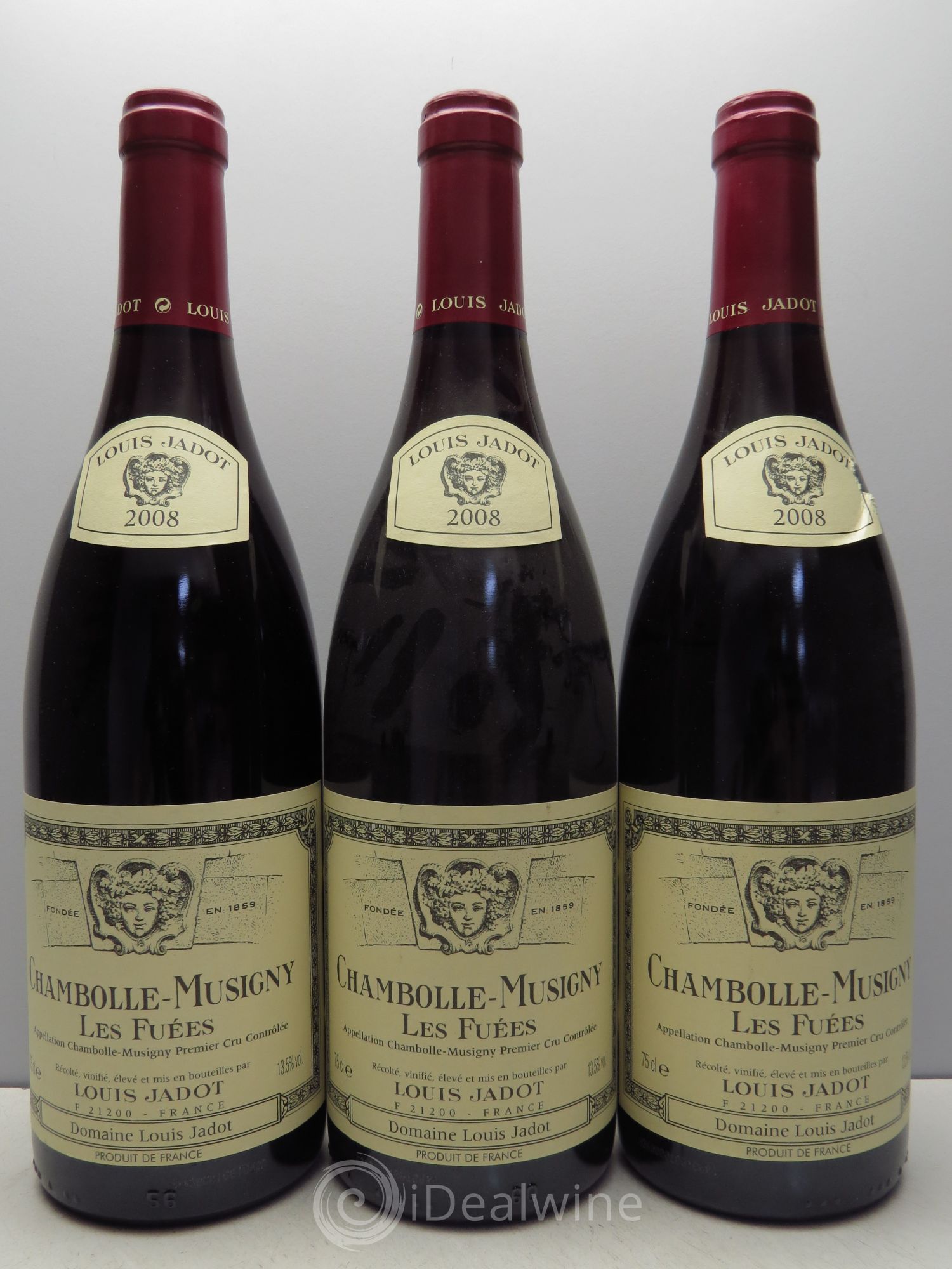 Chambolle-Musigny 1er Cru 2008 - Lot de 3 bouteilles - 0
