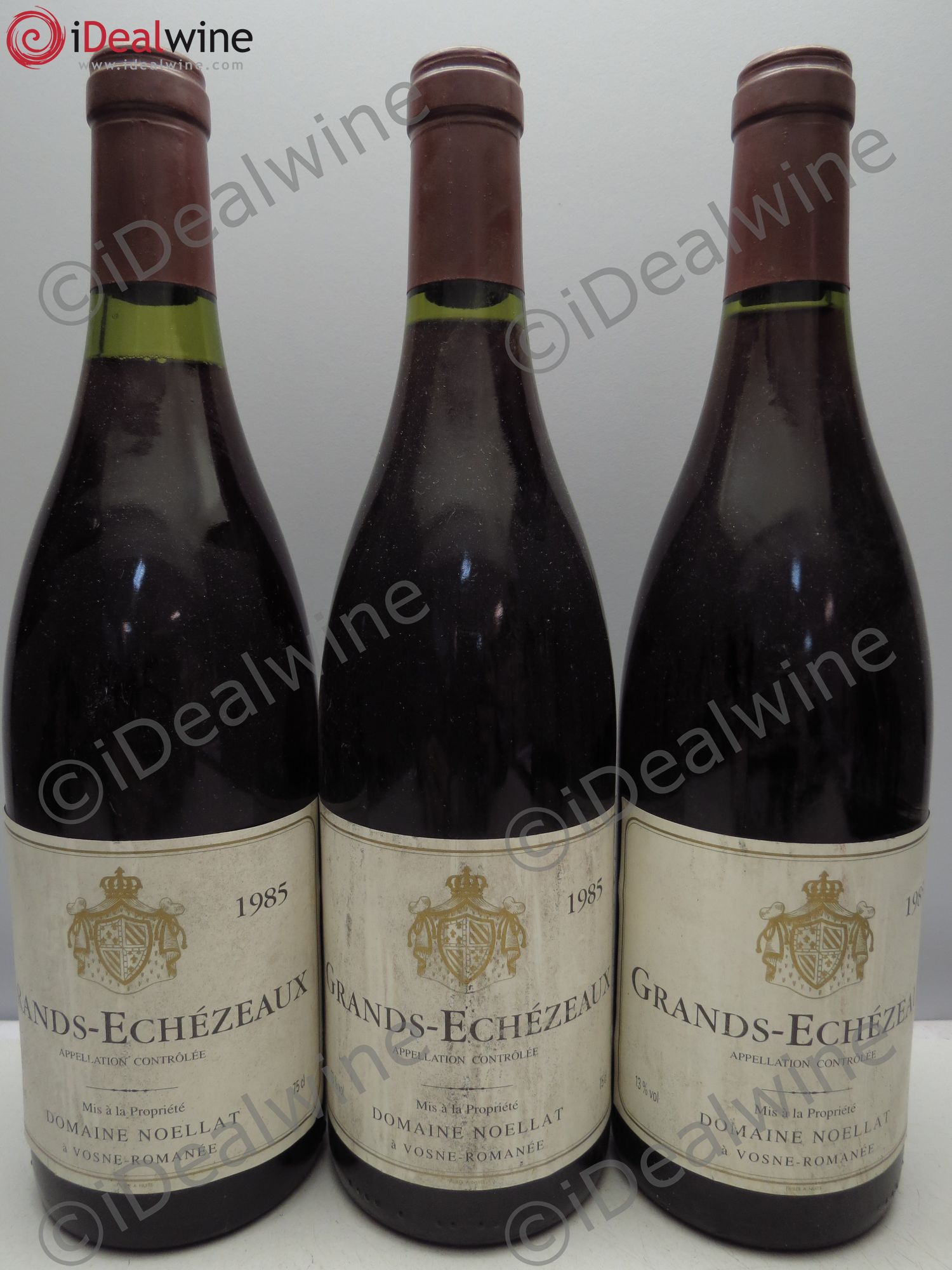 Grands-Echezeaux Grand Cru Domaine Noellat 1985 - Lotto di 3 bottiglie - 0