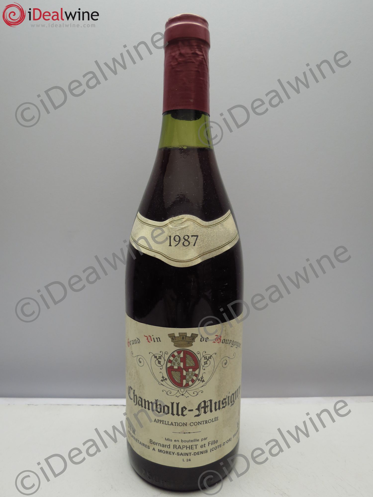 Chambolle-Musigny Bernard Raphet 1987 - Posten von 6 Flaschen - 0