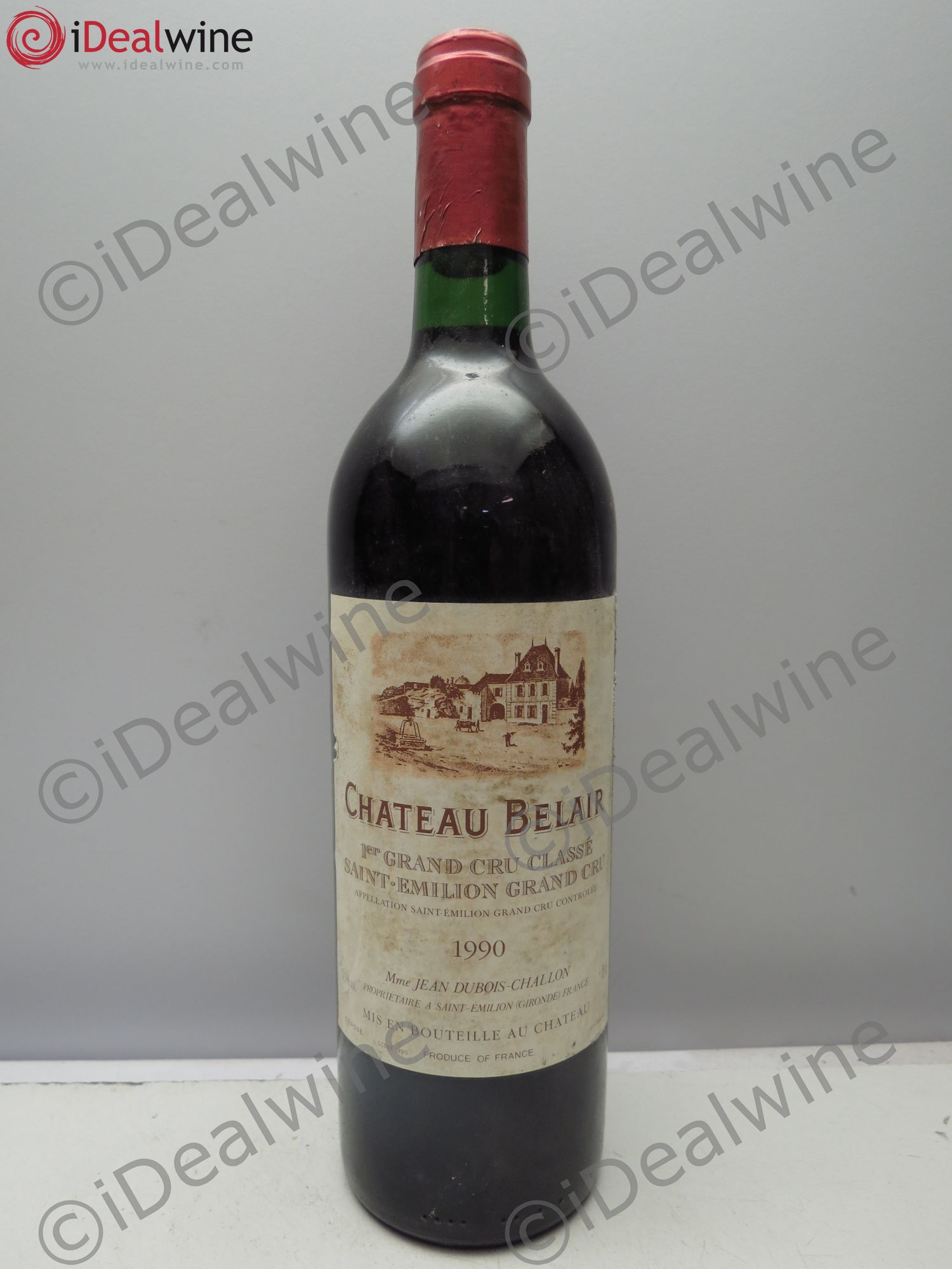 Saint-Émilion Château Belair 1990 - Lot de 1 bouteille - 0
