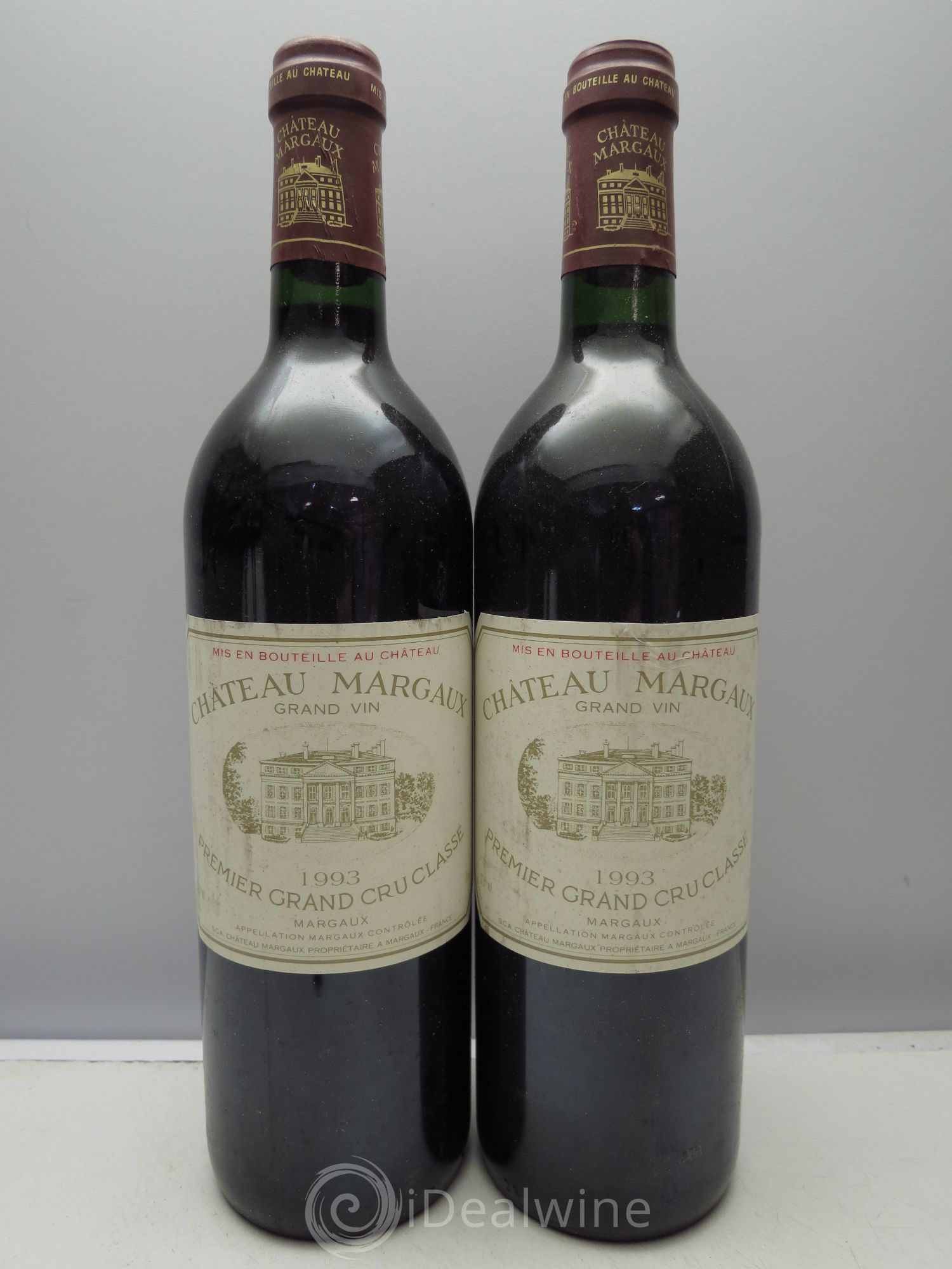 Château Margaux 1er Grand Cru Classé 1993 - Lot de 6 bouteilles - 2