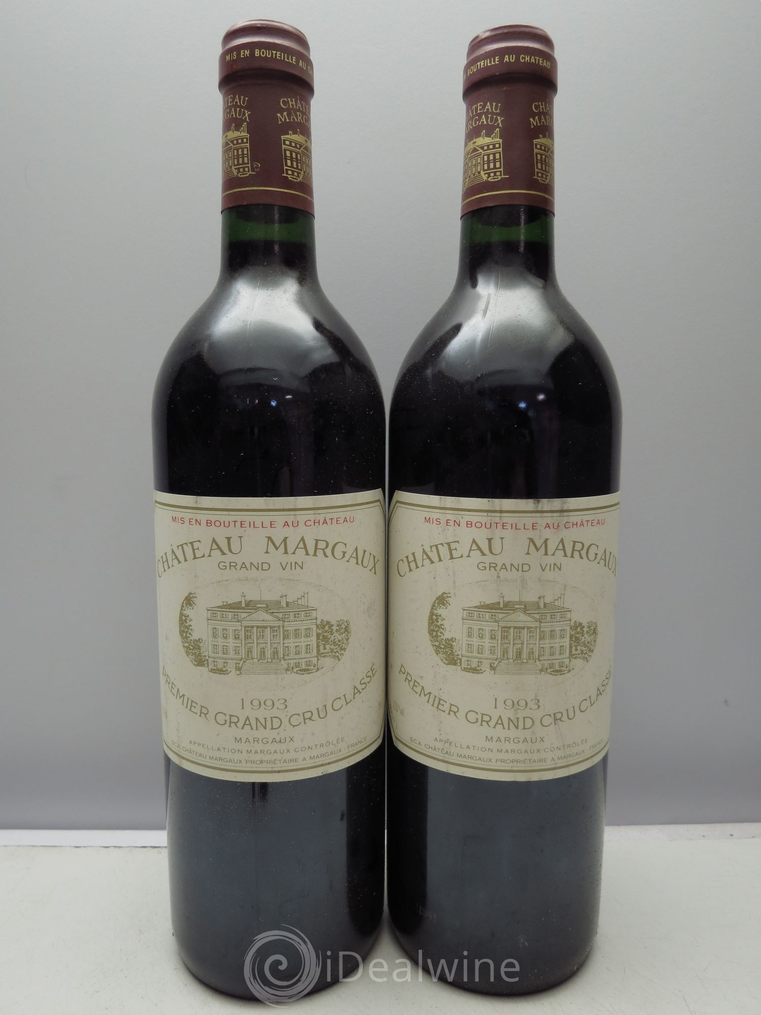 Château Margaux 1er Grand Cru Classé 1993 - Lot de 6 bouteilles - 3