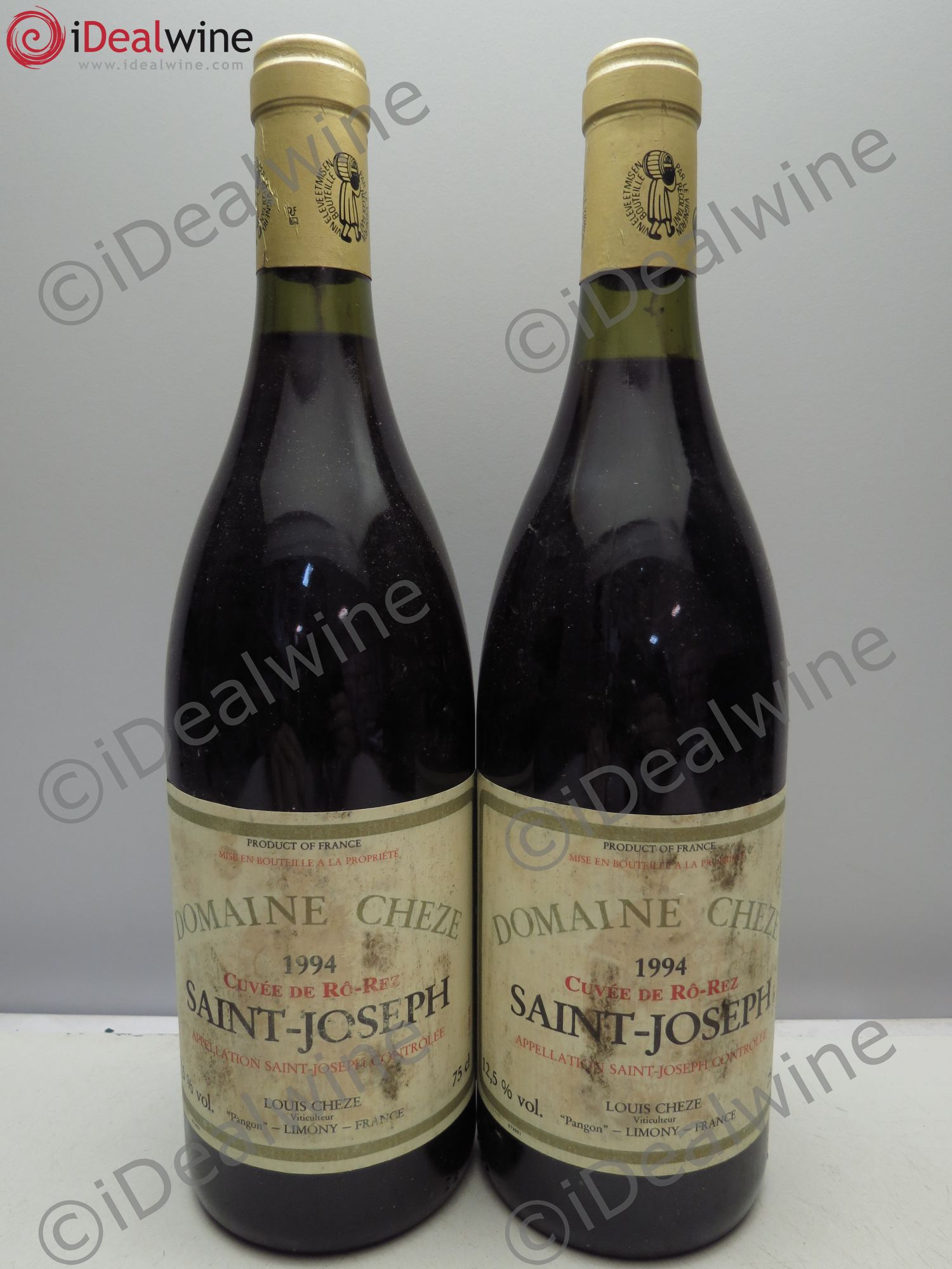 Saint-Joseph Cuvée de Rô-Rez 1994 - Posten von 2 Flaschen - 0