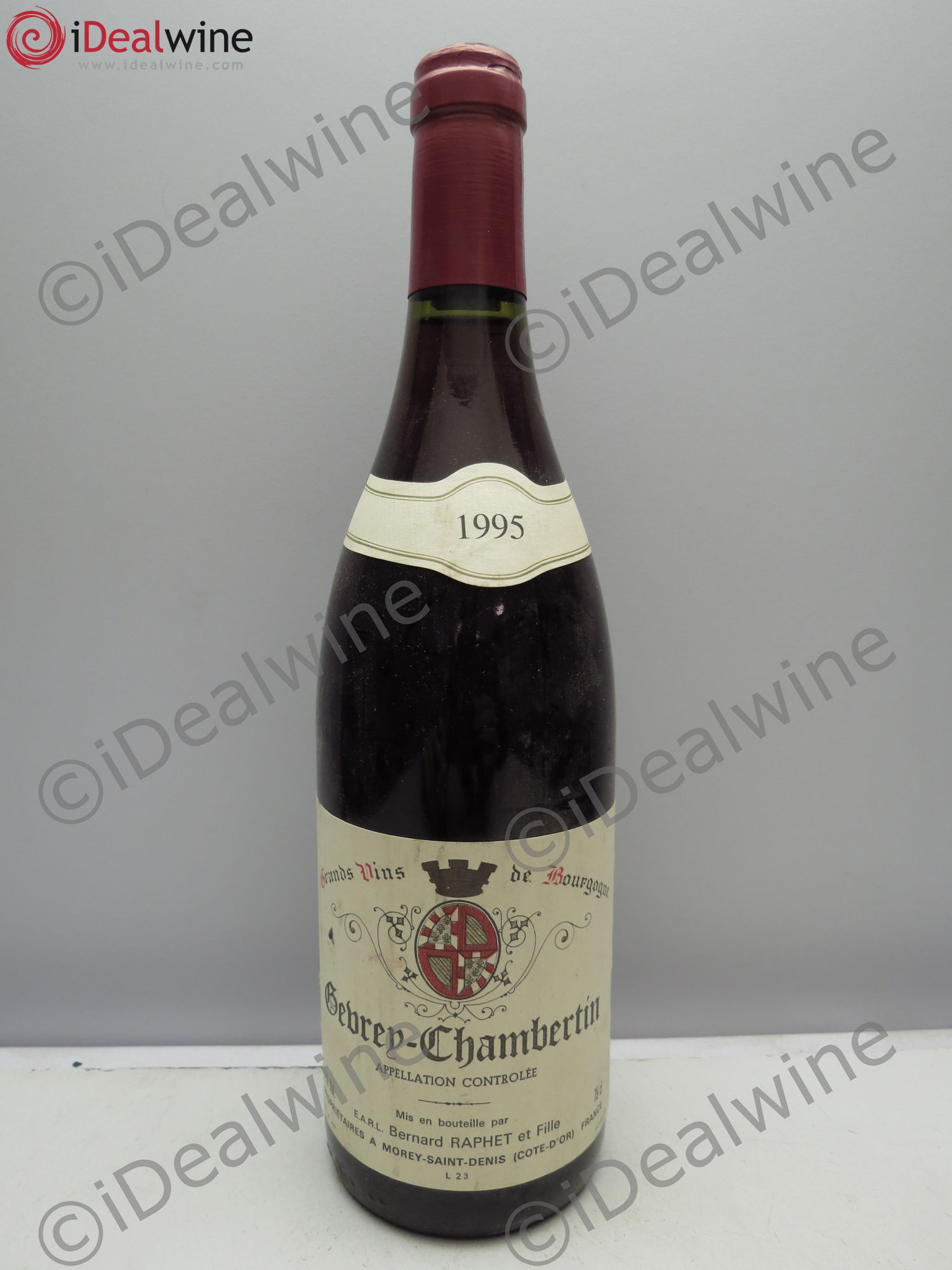 Gevrey-Chambertin Bernard Raphet 1995 - Lot de 6 bouteilles - 0