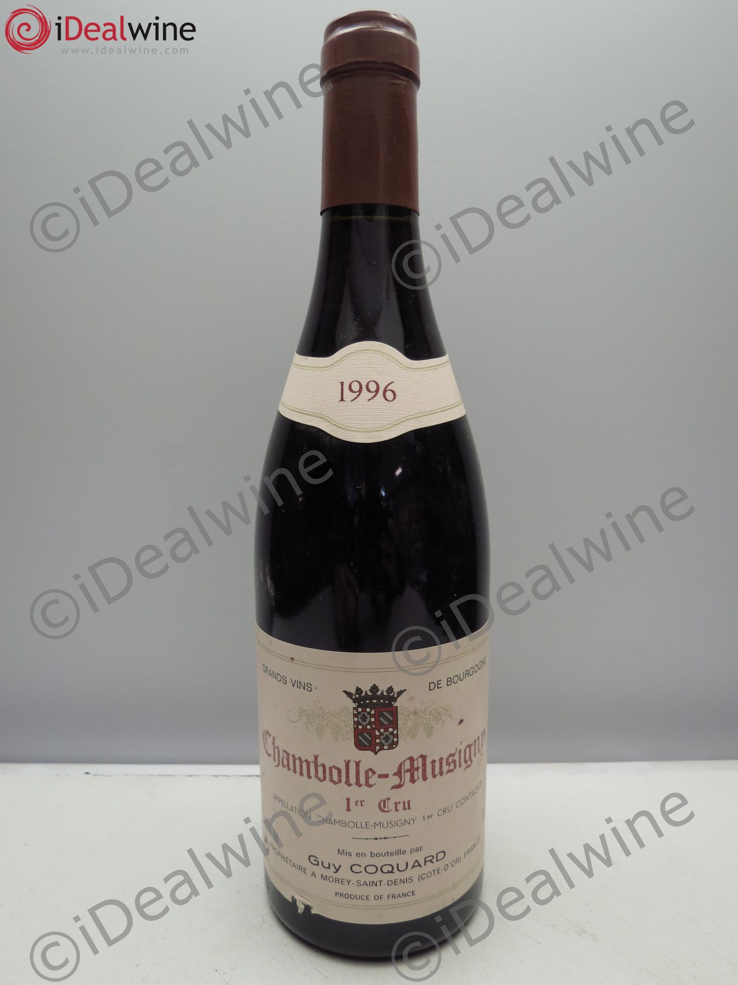 Chambolle-Musigny 1er Cru 1996 - Lot de 1 bouteille - 0