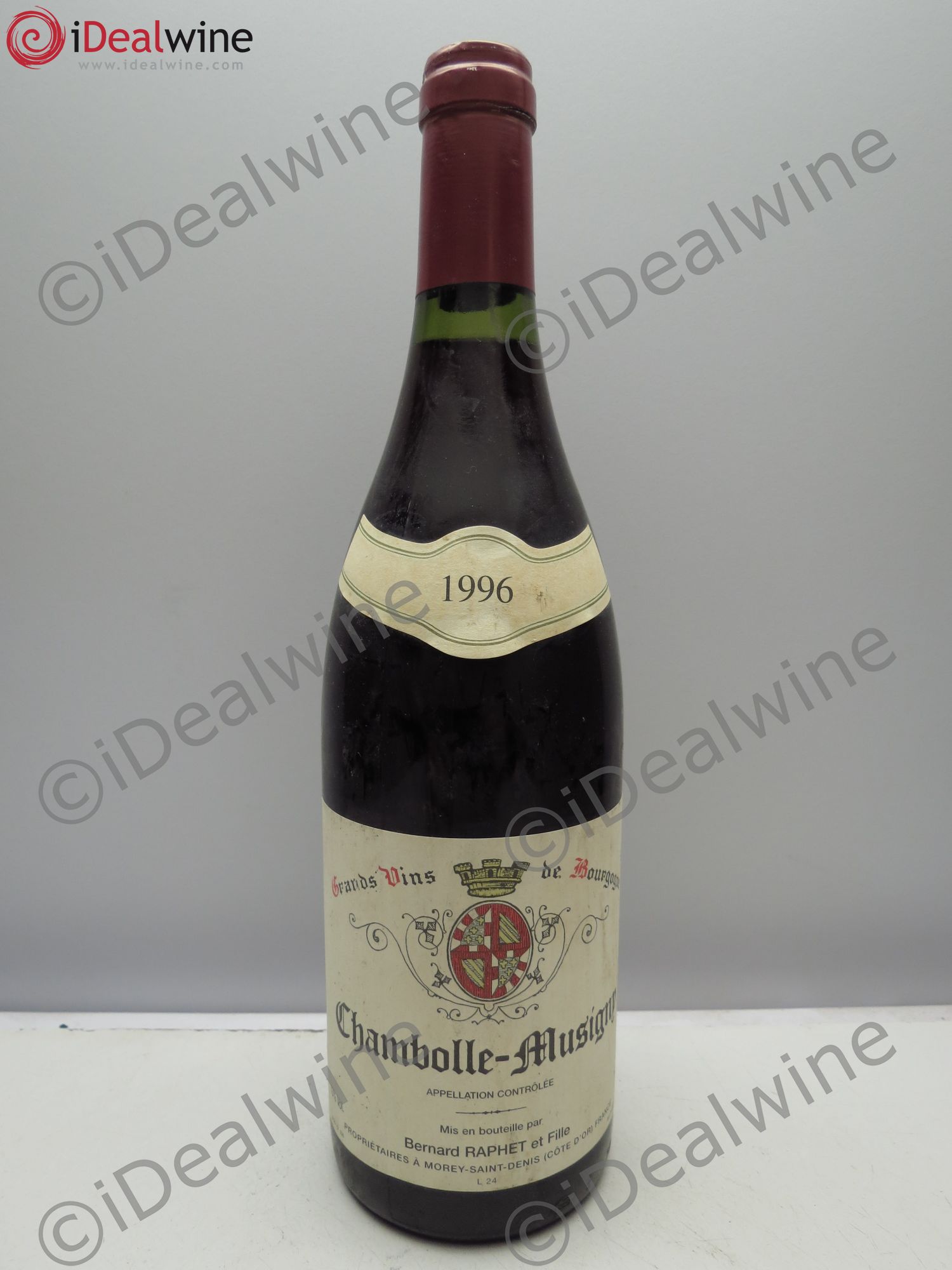 Chambolle-Musigny Bernard Raphet 1996 - Lot de 1 bouteille - 0