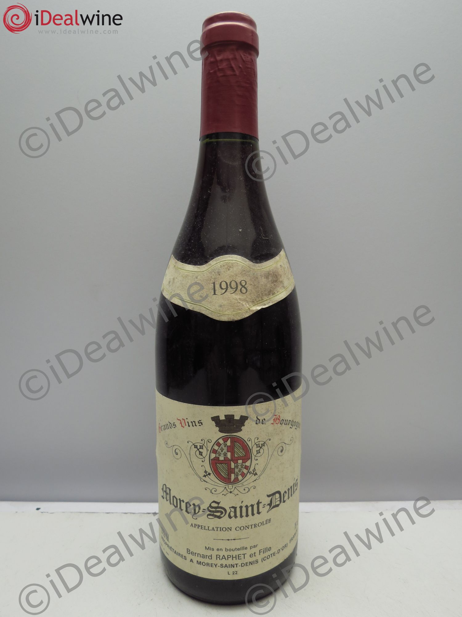 Morey-Saint-Denis Bernard Raphet 1998 - Lot de 12 bouteilles - 0