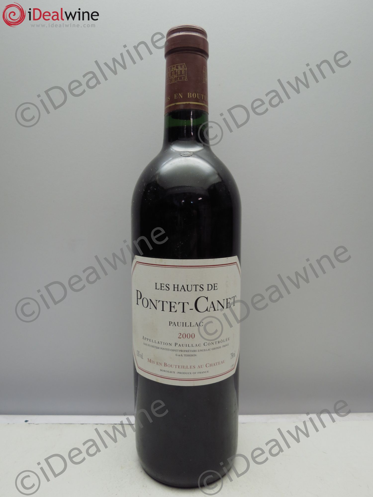 Les Hauts de Pontet-Canet Second Vin 2000 - Lot de 1 bouteille - 0