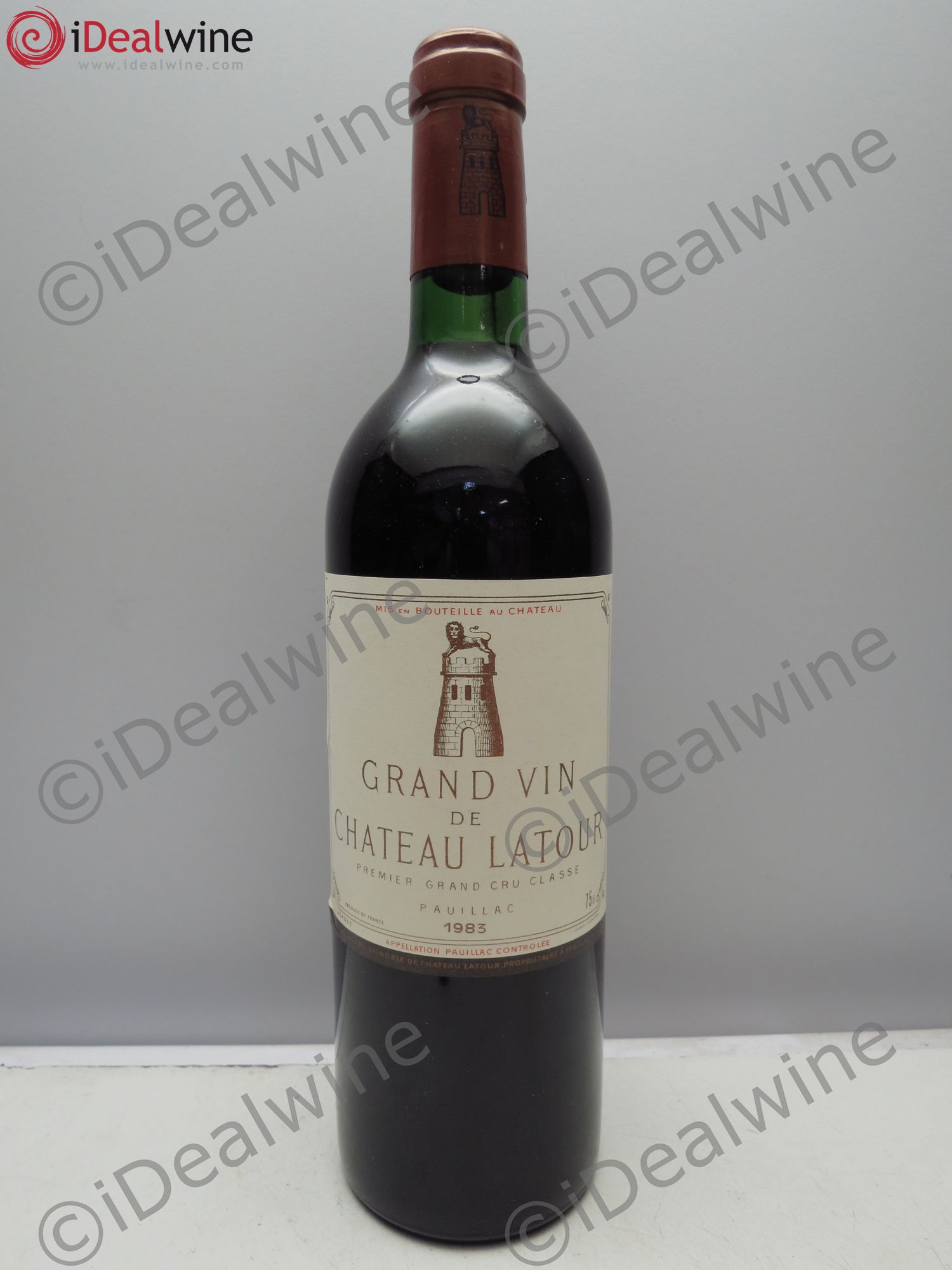 Château Latour 1er Grand Cru Classé 1983 - Lot de 1 bouteille - 0