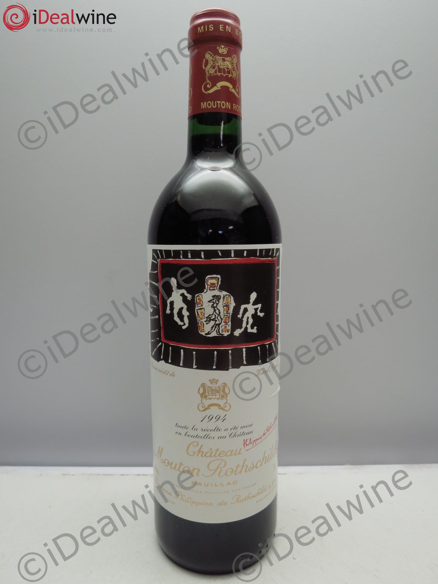Château Mouton Rothschild 1er Grand Cru Classé 1994 - Lot de 1 bouteille - 0