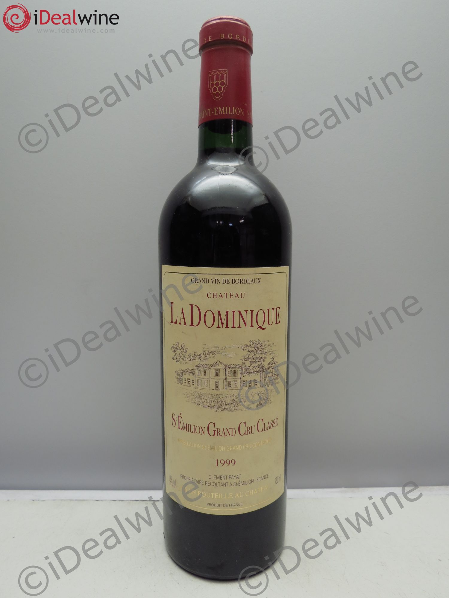 Château la Dominique Grand Cru Classé 1999 - Lot de 1 bouteille - 0