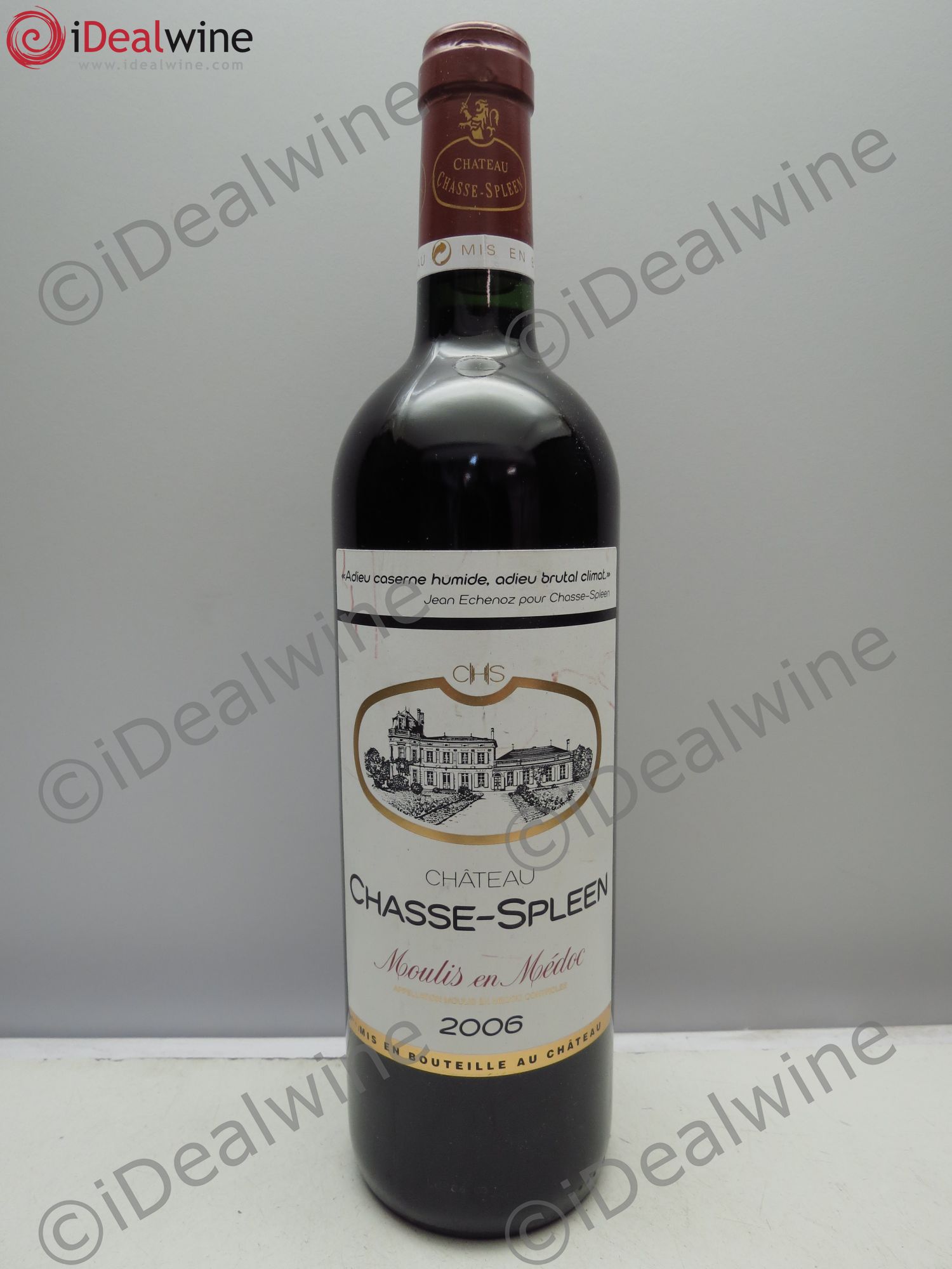 Château Chasse Spleen 2006 - Lot de 1 bouteille - 0