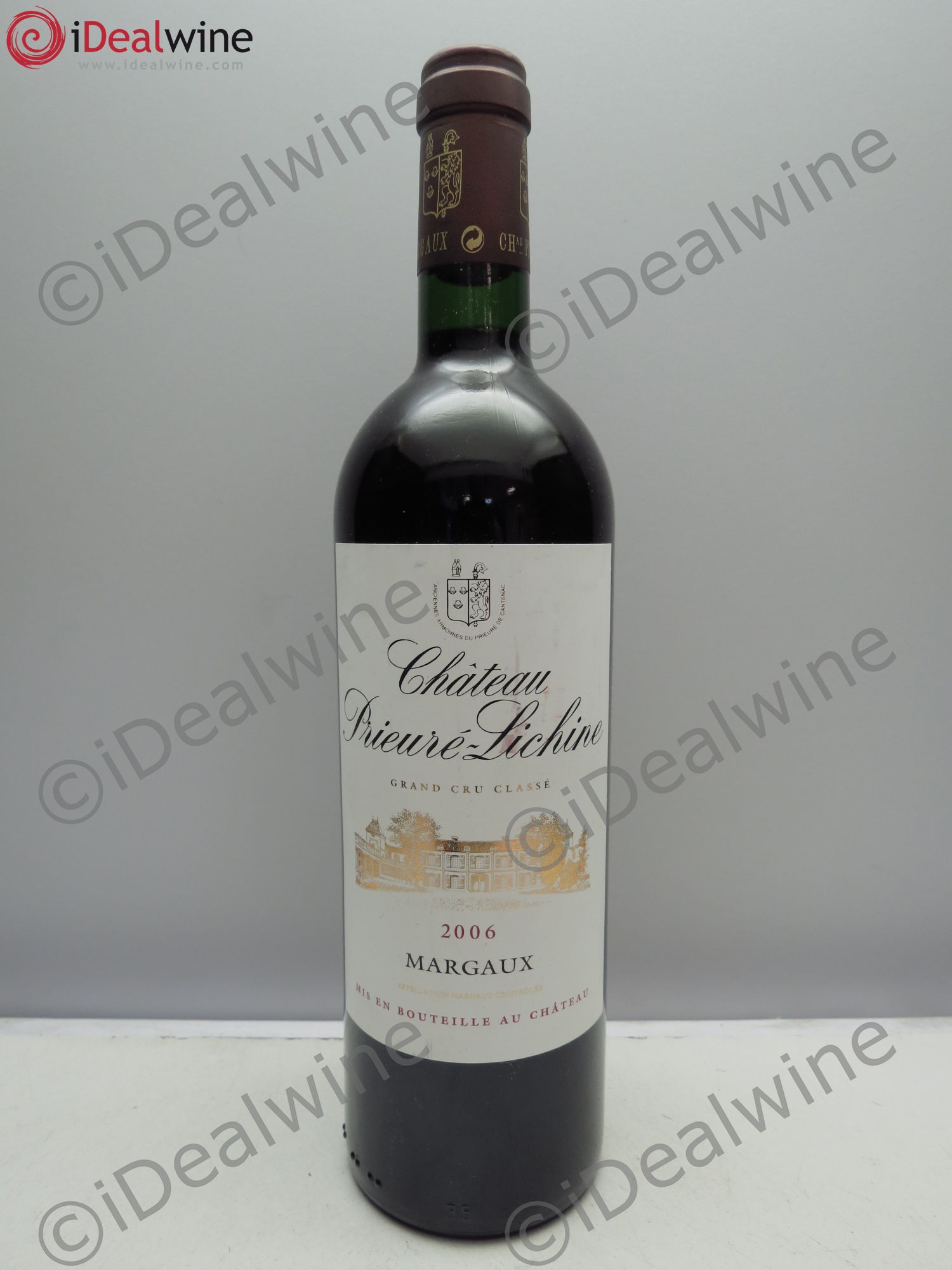 Château Prieuré Lichine 4ème Grand Cru Classé 2006 - Lot de 1 bouteille - 0