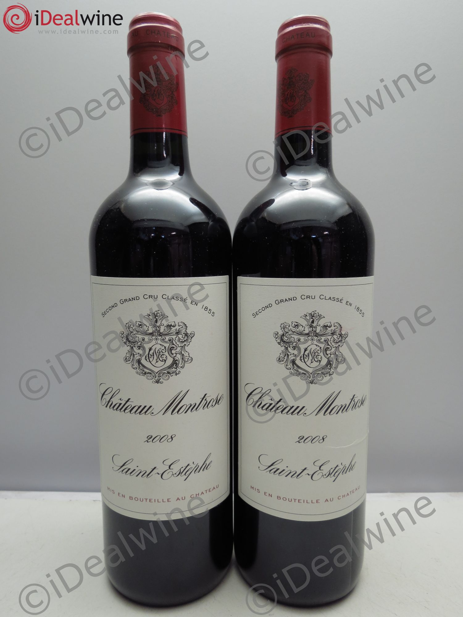 Château Montrose 2ème Grand Cru Classé 2008 - Lot de 2 bouteilles - 0
