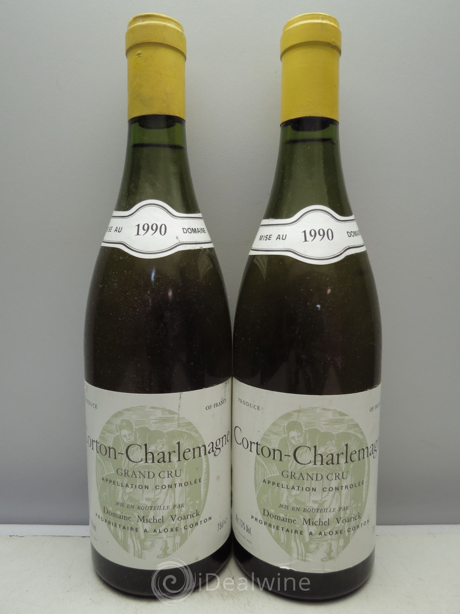 Corton-Charlemagne Grand Cru 1990 - Lot de 2 bouteilles - 0