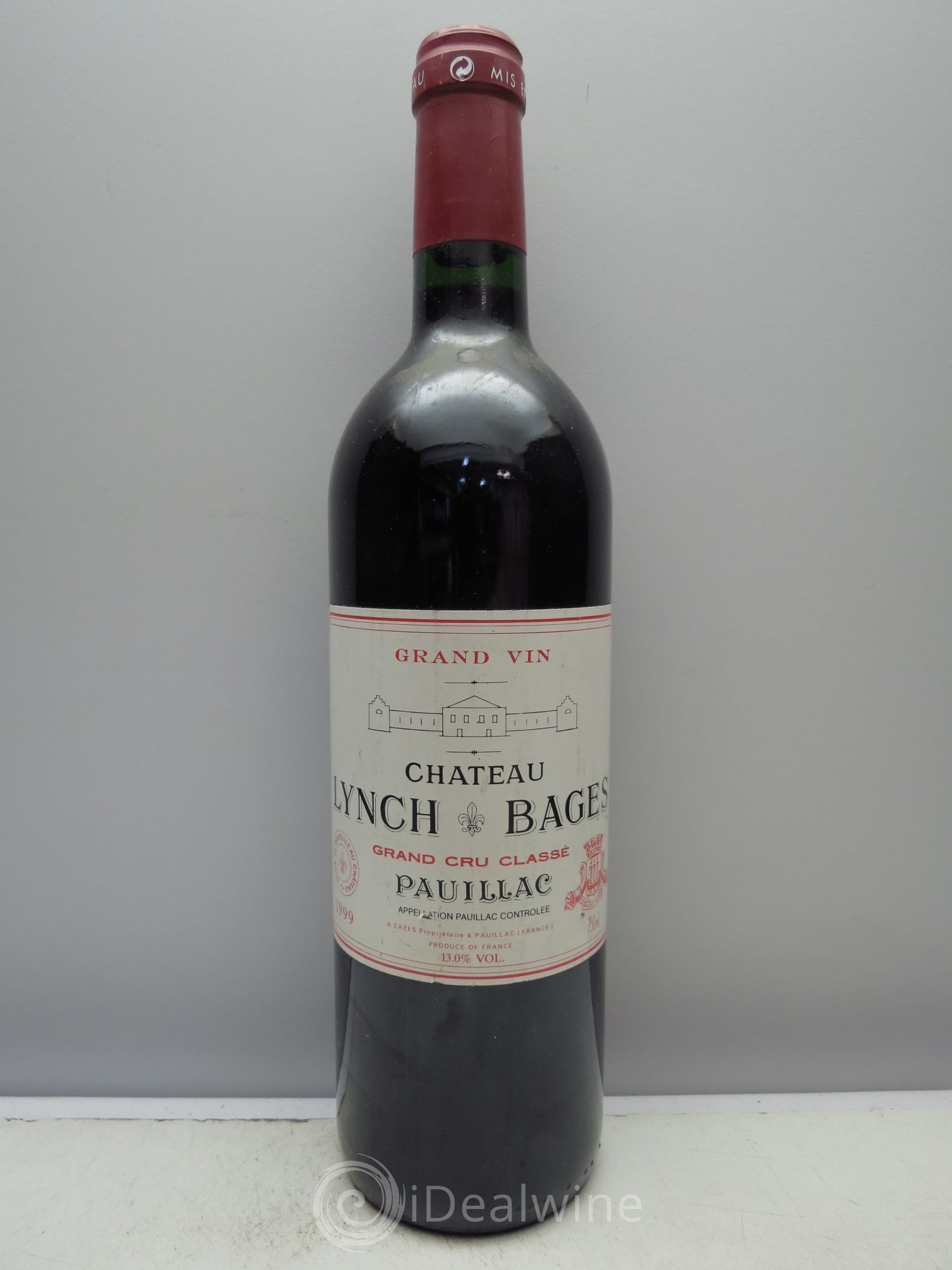 Château Lynch Bages 5ème Grand Cru Classé 1999 - Lot de 1 bouteille - 0