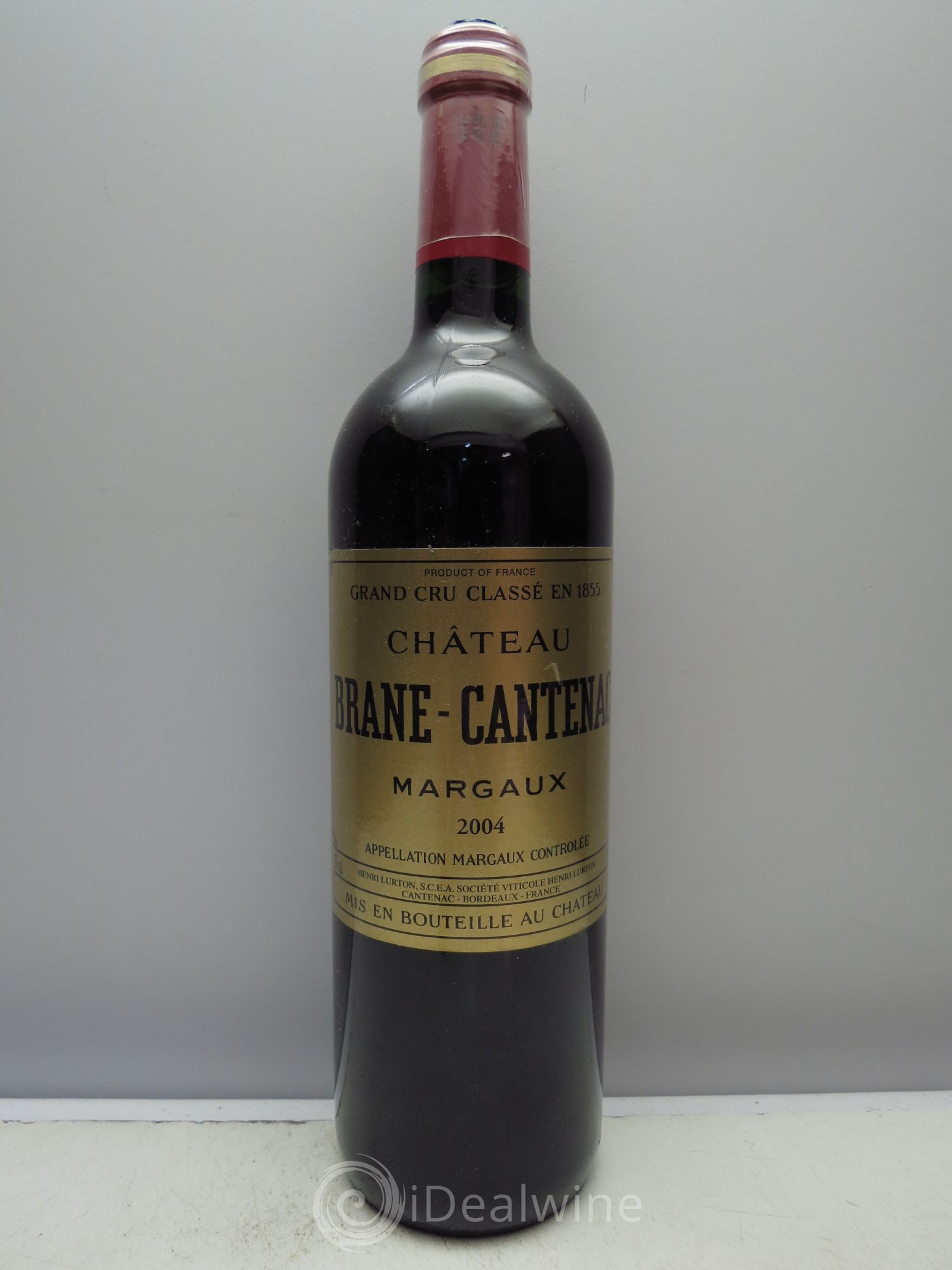 Château Brane Cantenac 2ème Grand Cru Classé 2004 - Lot de 1 bouteille - 0