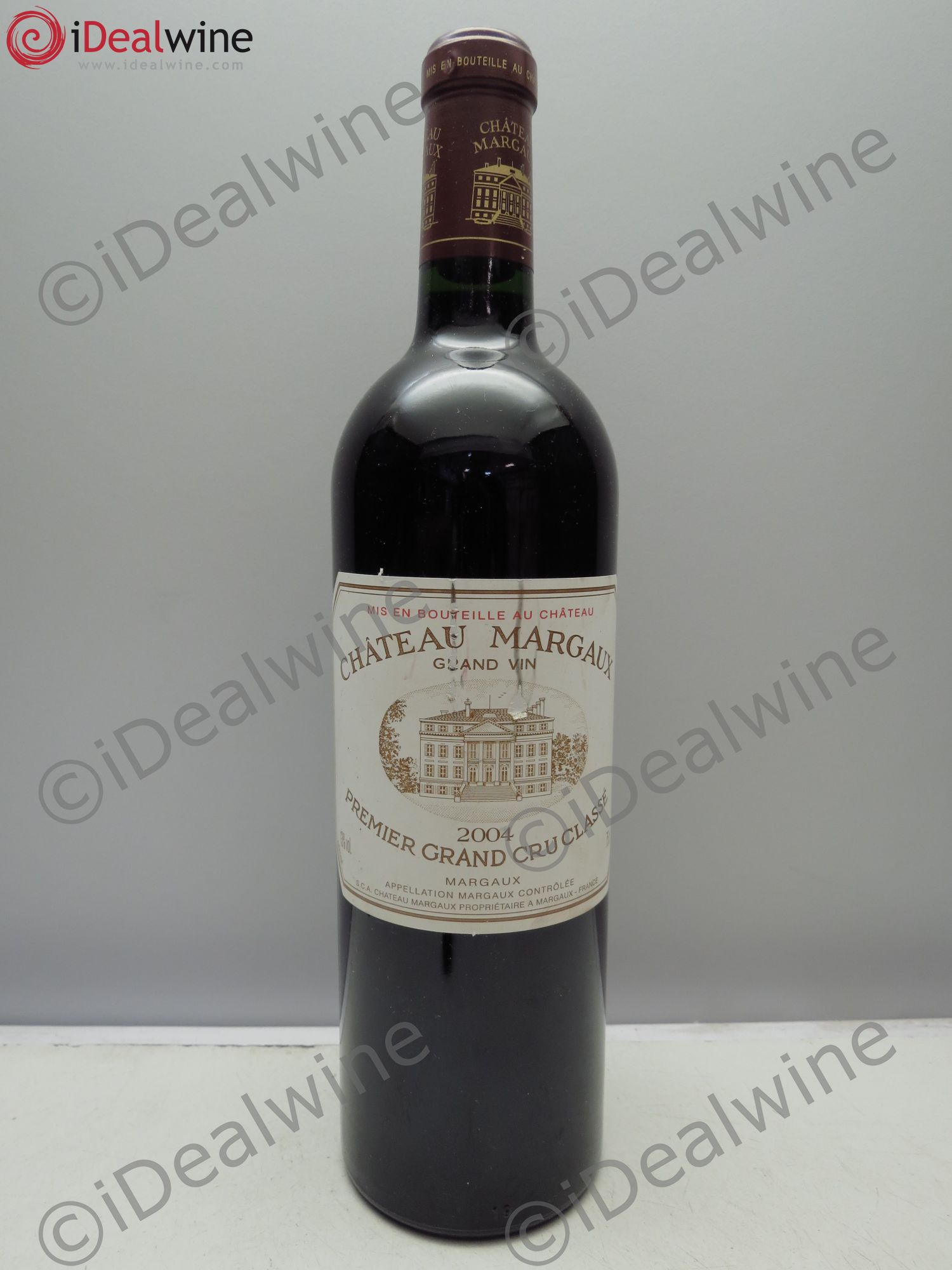 Château Margaux 1er Grand Cru Classé 2004 - Lot de 1 bouteille - 0