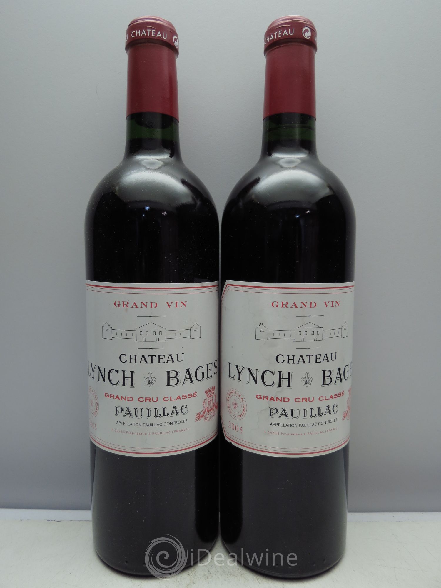 Château Lynch Bages 5ème Grand Cru Classé 2005 - Lot de 2 bouteilles - 0