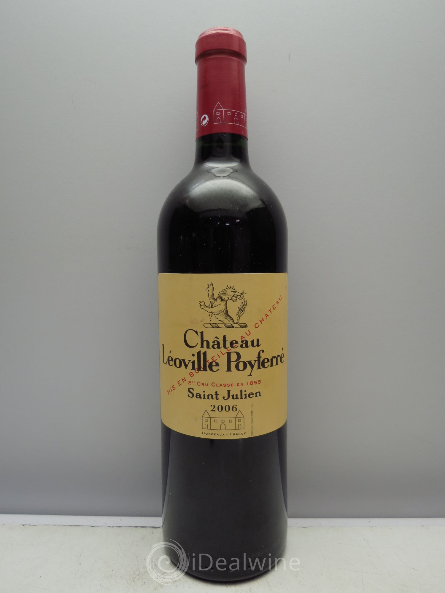 Château Léoville Poyferré 2ème Grand Cru Classé 2006 - Lot de 1 bouteille - 0