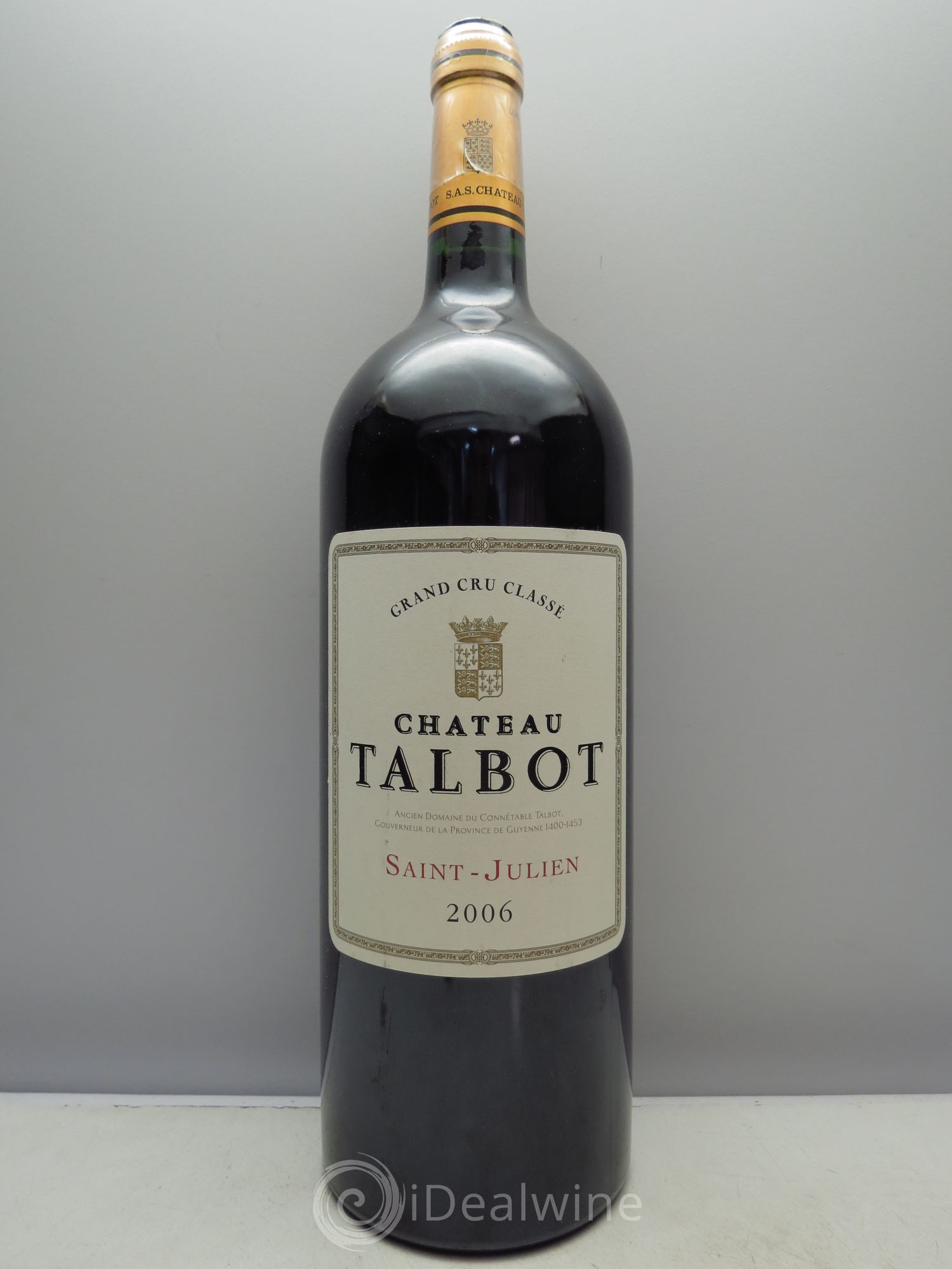 Château Talbot 4ème Grand Cru Classé 2006 - Lot de 1 magnum - 0