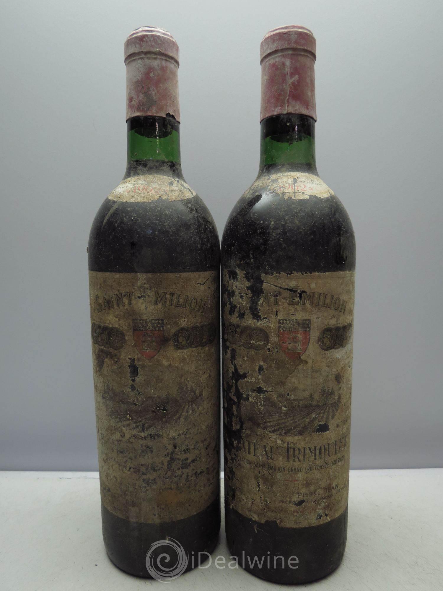 Château Trimoulet 1962 - Lot de 2 bouteilles - 0