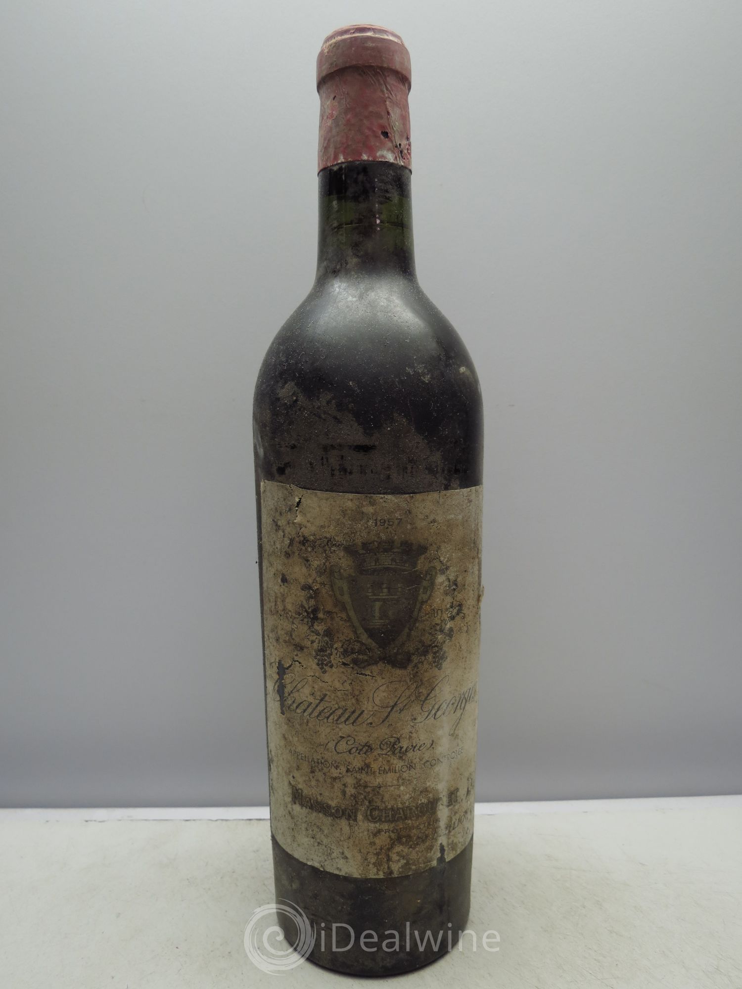 Château Saint-Georges Côte Pavie Grand Cru Classé 1957 - Lot de 1 bouteille - 0