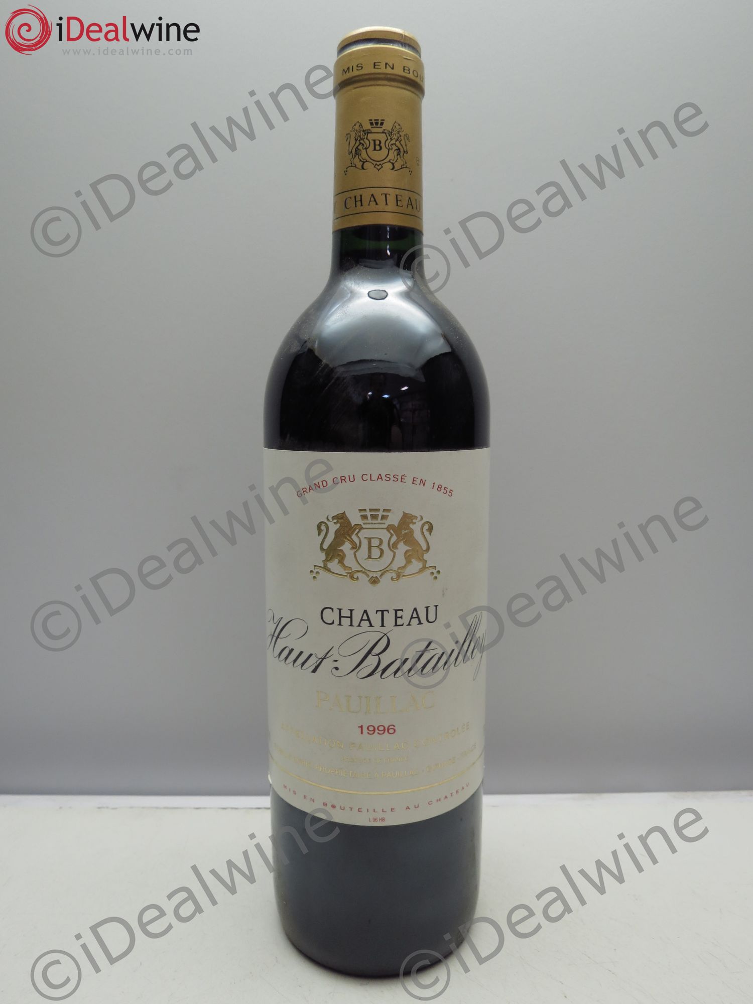 Château Haut Batailley 5ème Grand Cru Classé 1996 - Lot de 1 bouteille - 0