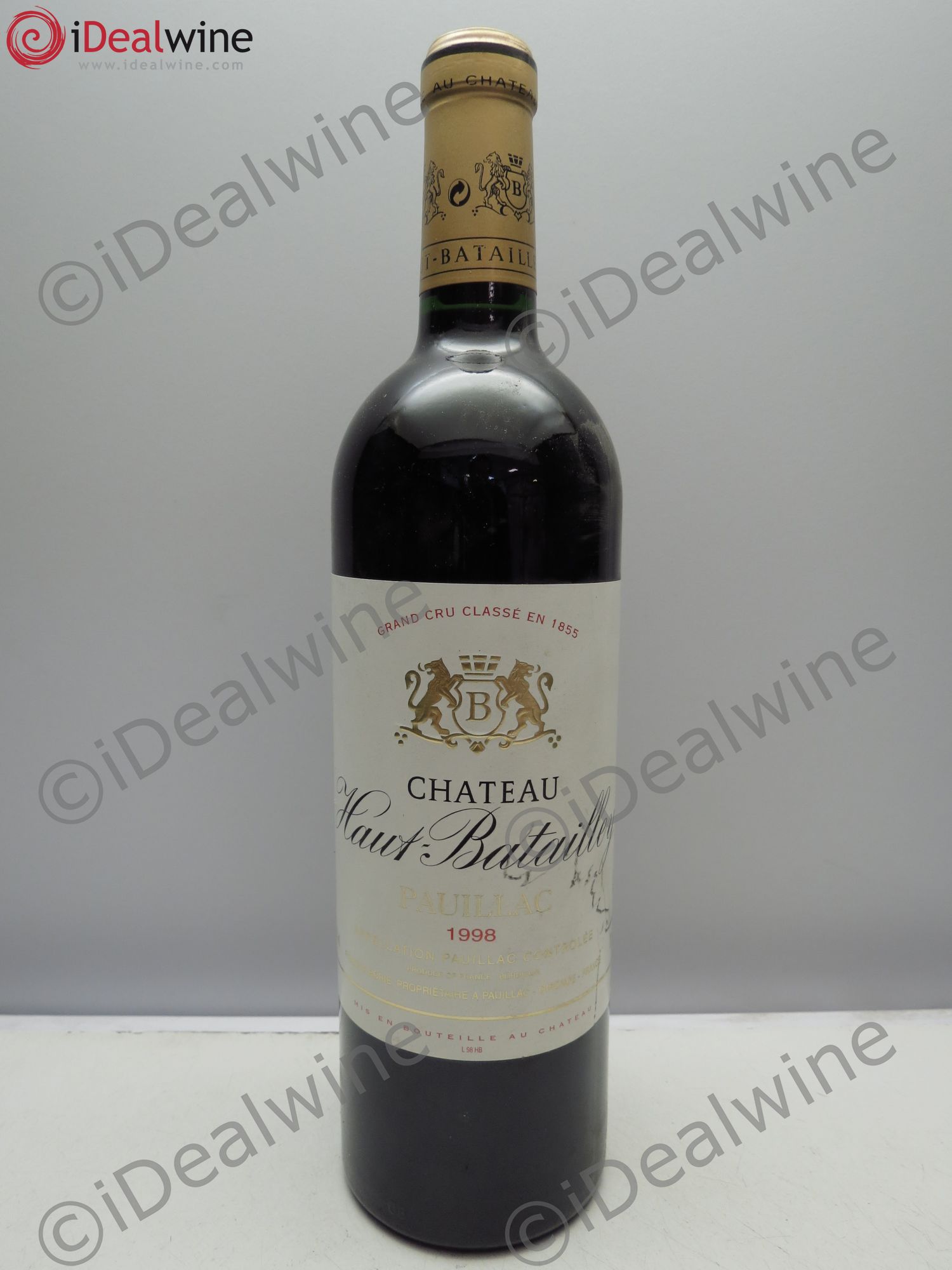 Château Haut Batailley 5ème Grand Cru Classé 1998 - Lot de 6 bouteilles - 0