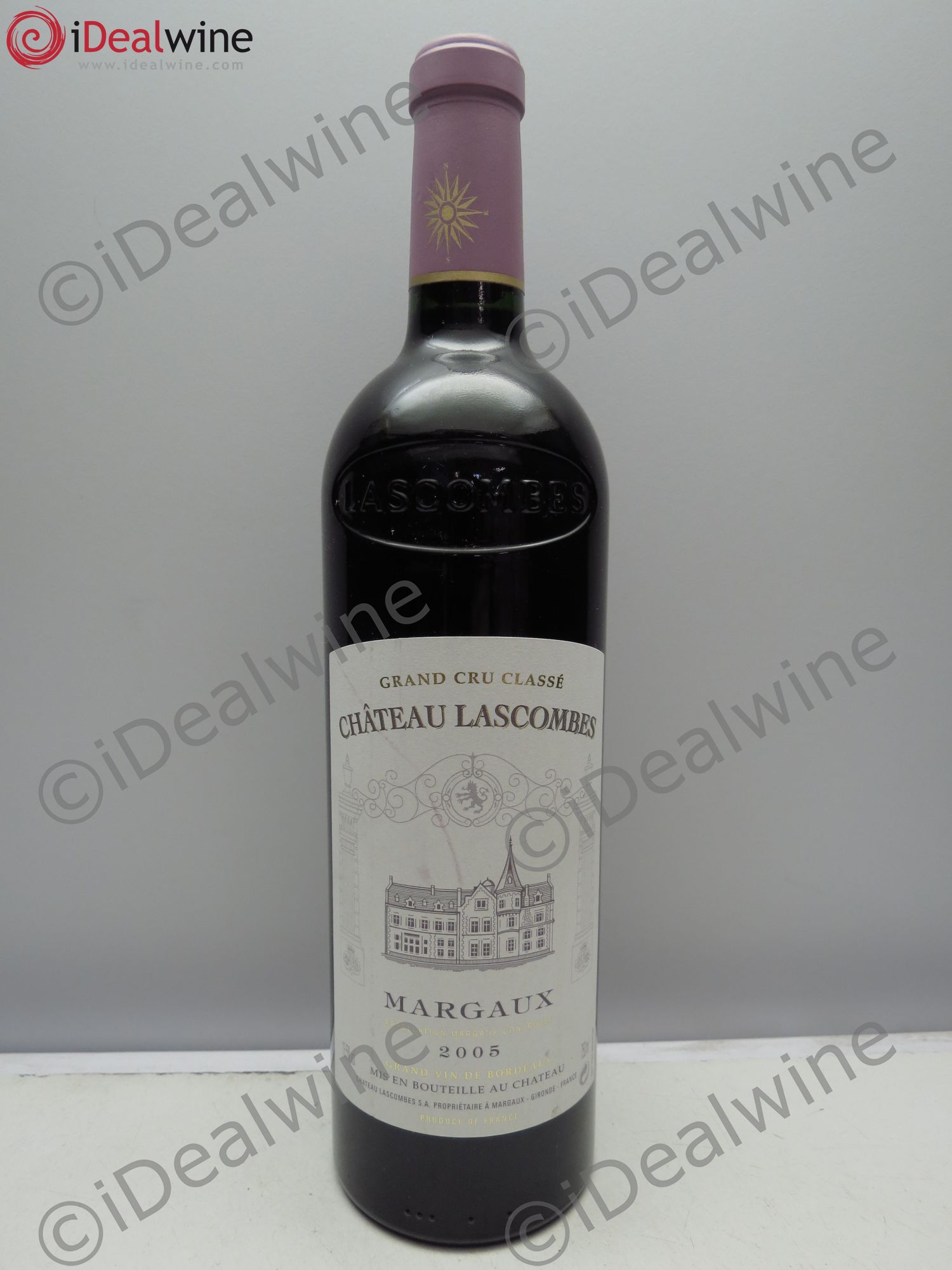 Château Lascombes 2ème Grand Cru Classé (1 Trace de Feutre) 2005 - Lot de 6 bouteilles - 0