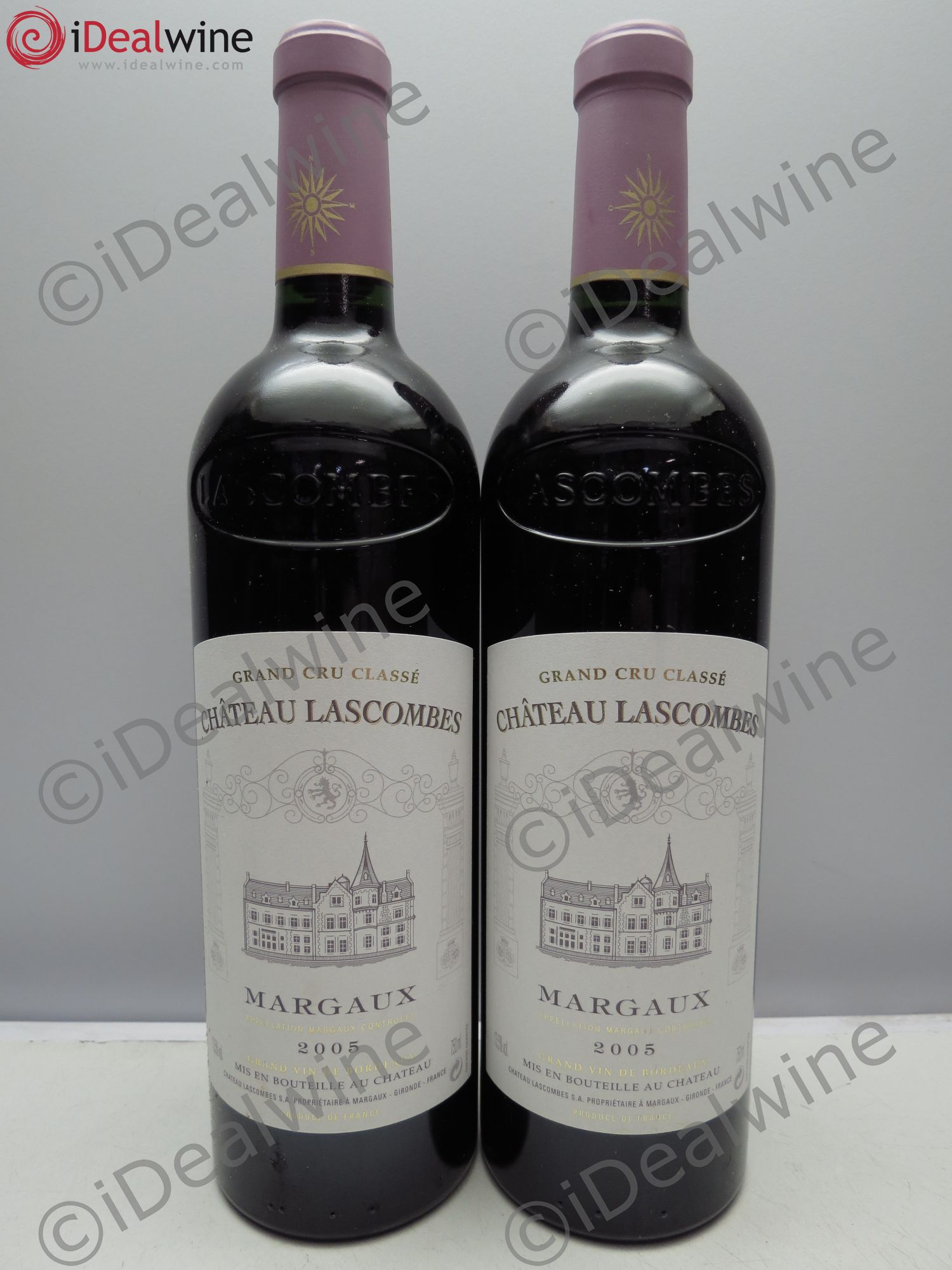 Château Lascombes 2ème Grand Cru Classé 2005 - Lot de 2 bouteilles - 0