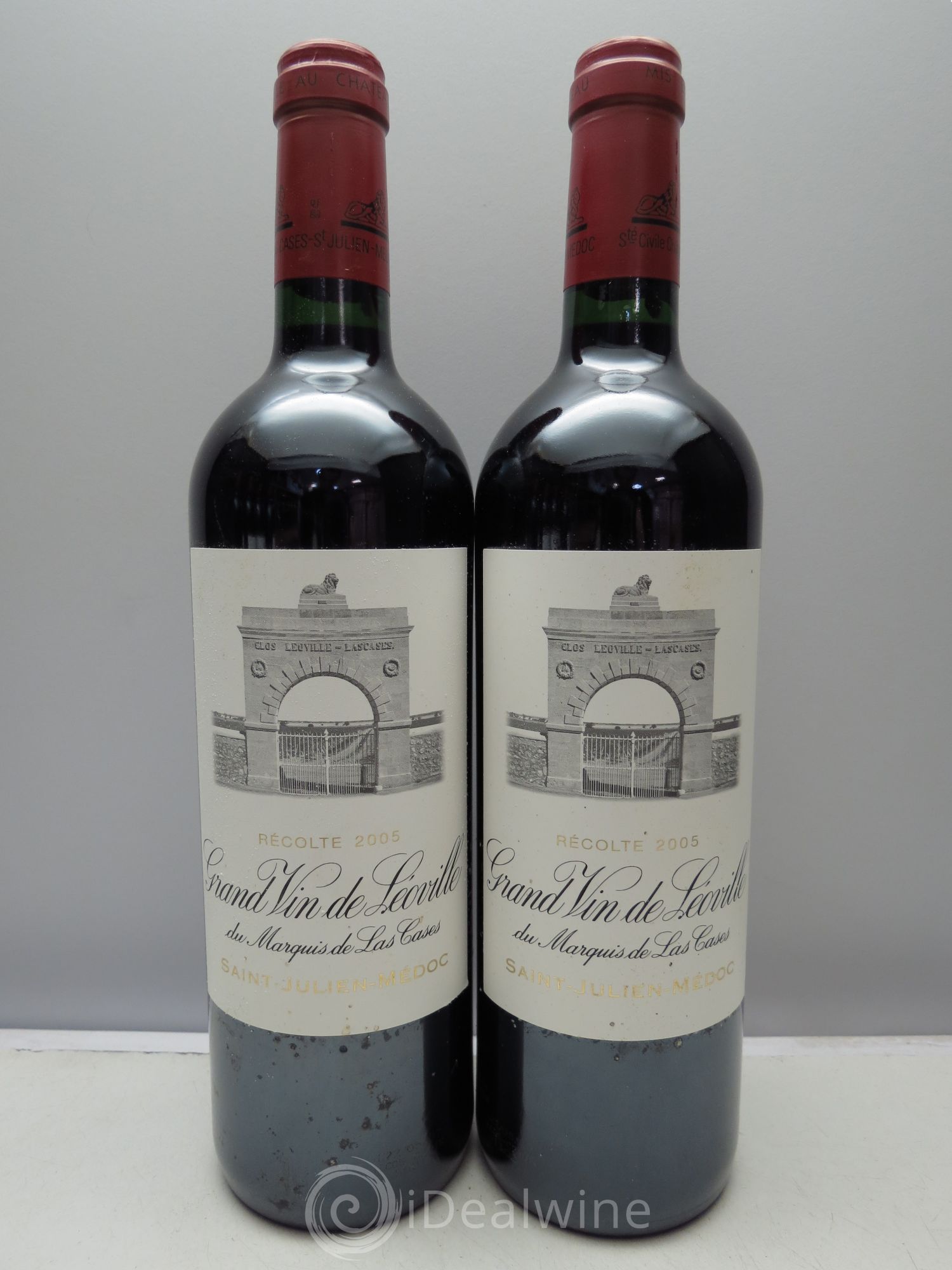 Château Léoville Las Cases 2ème Grand Cru Classé 2005 - Lot de 6 bouteilles - 1