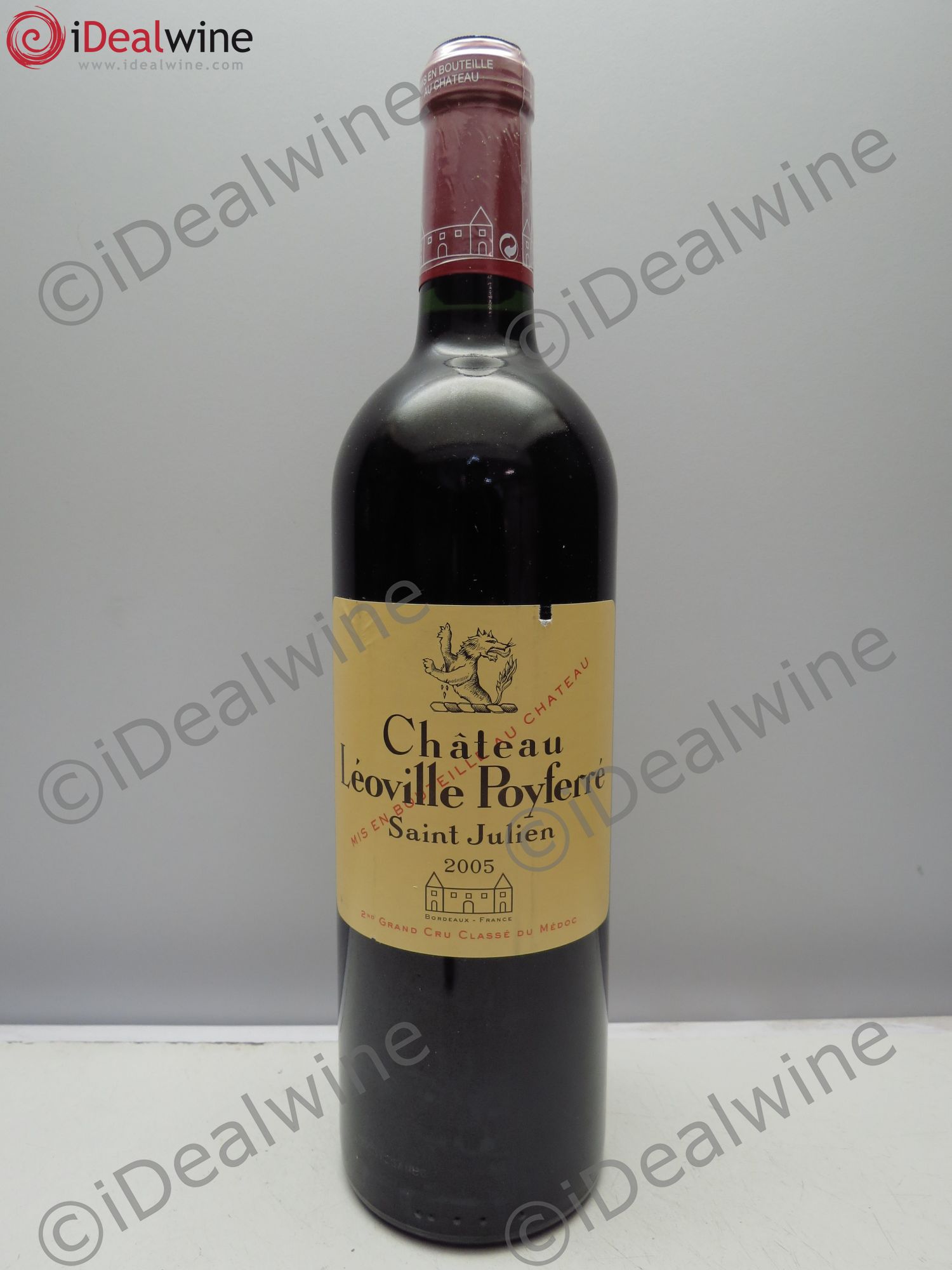 Château Léoville Poyferré 2ème Grand Cru Classé 2005 - Lot de 6 bouteilles - 0