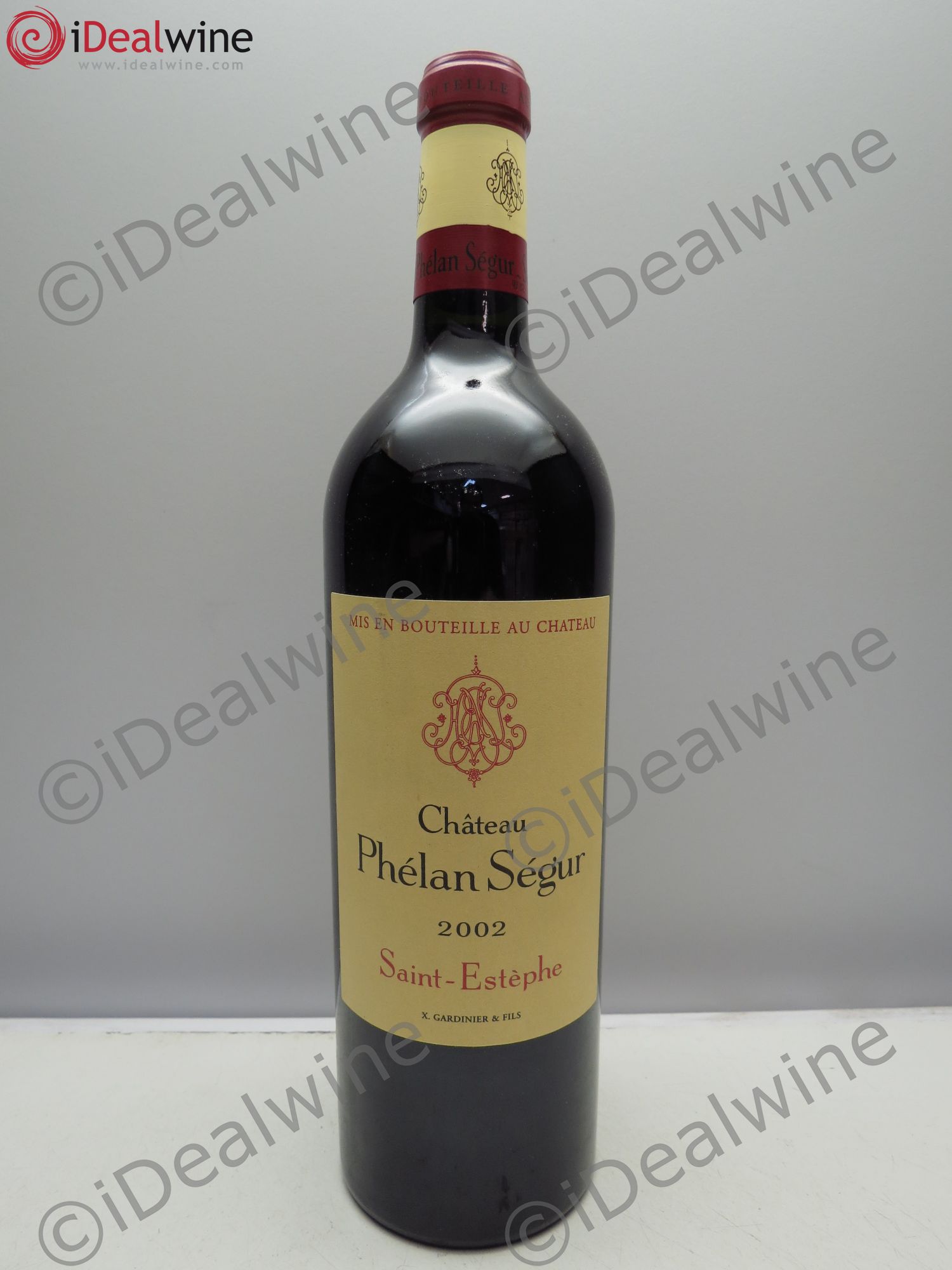 Château Phélan Ségur 2002 - Lot de 1 bouteille - 0