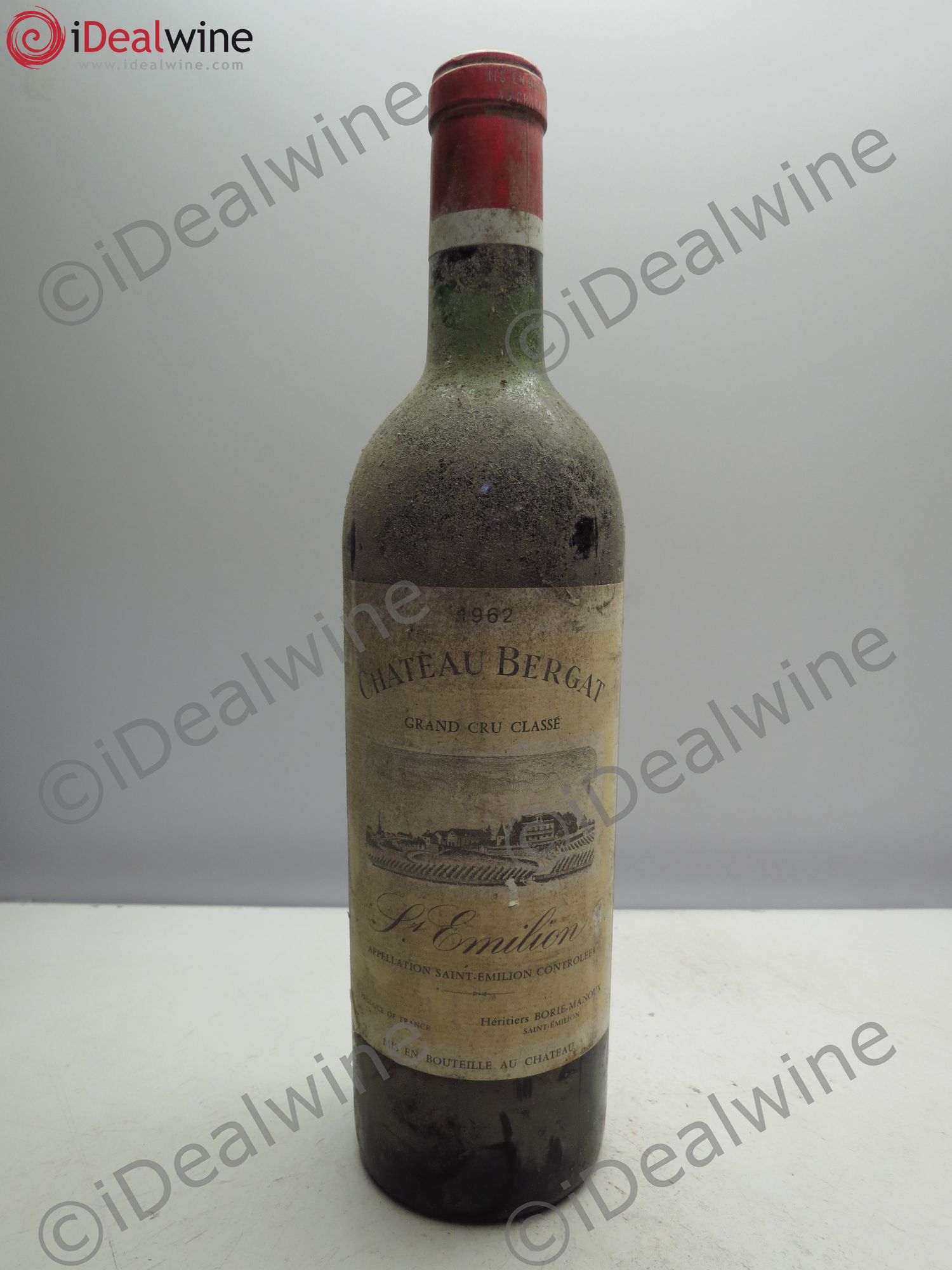 Château Bergat 1962 - Lot de 1 bouteille - 0