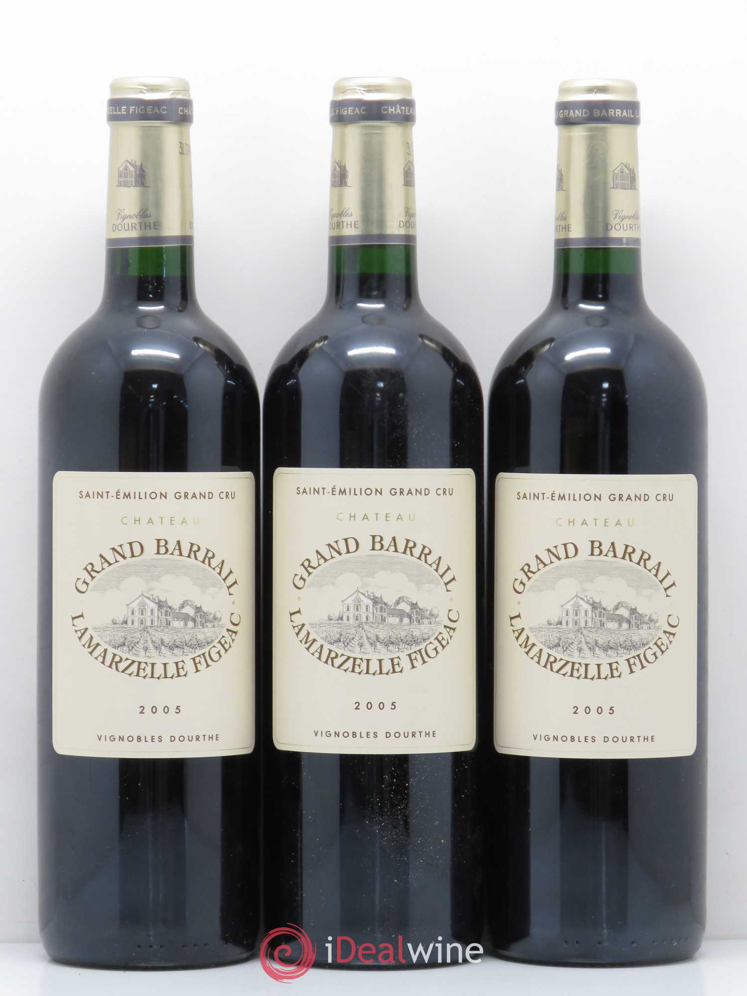 Château Grand Barrail Lamarzelle Figeac Grand Cru Classé 2005 - Lot de 12 bouteilles - 3