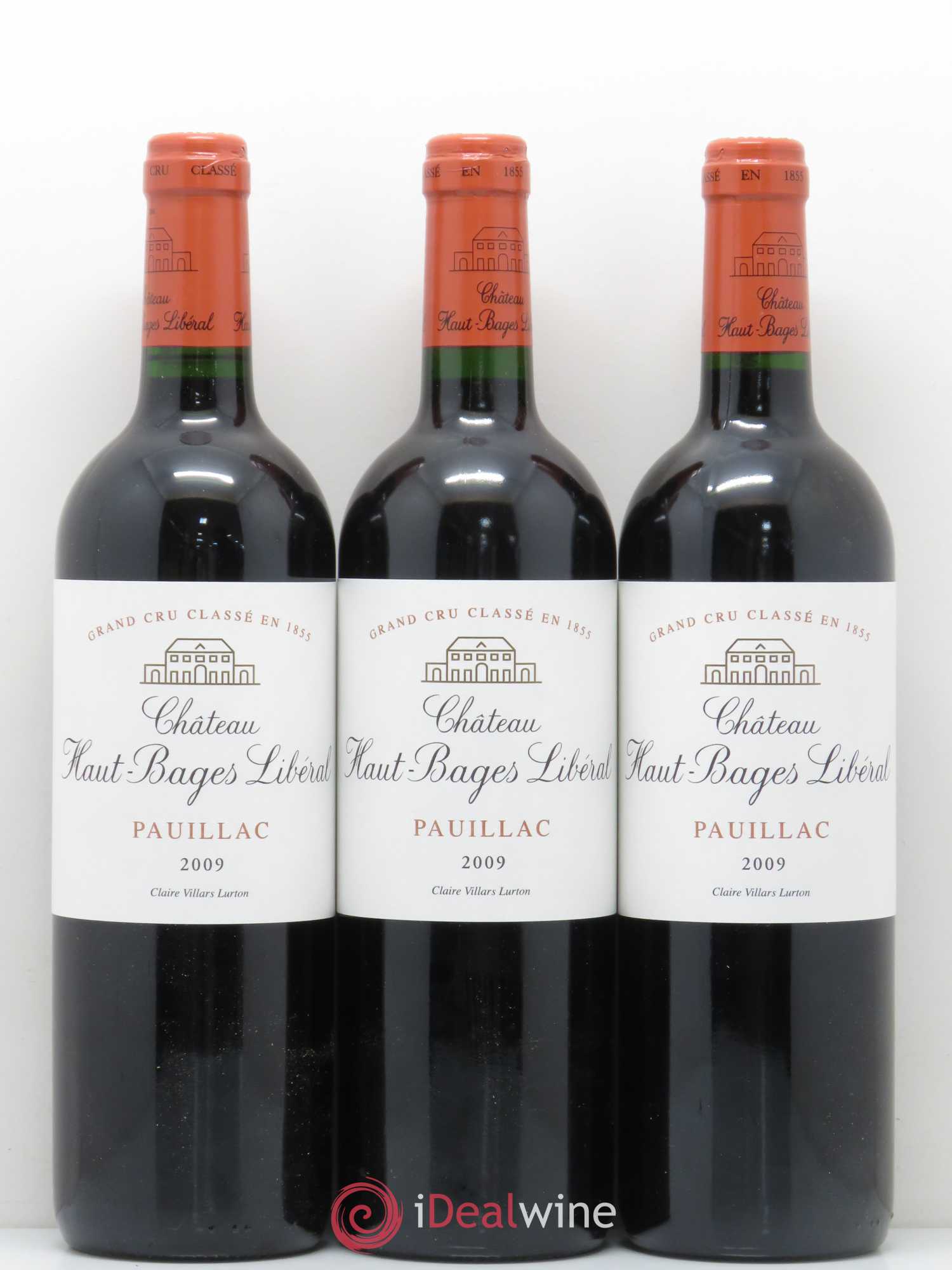Château Haut Bages Libéral 5ème Grand Cru Classé 2009 - Lot de 12 bouteilles - 4