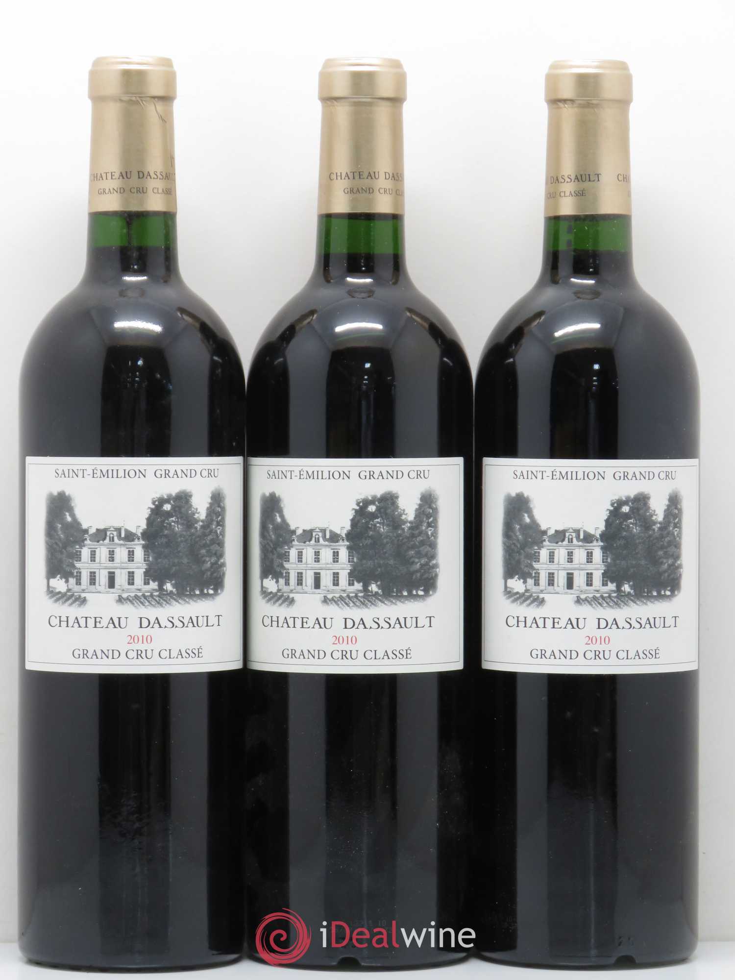 Château Dassault Grand Cru Classé 2010 - Lot de 12 bouteilles - 2