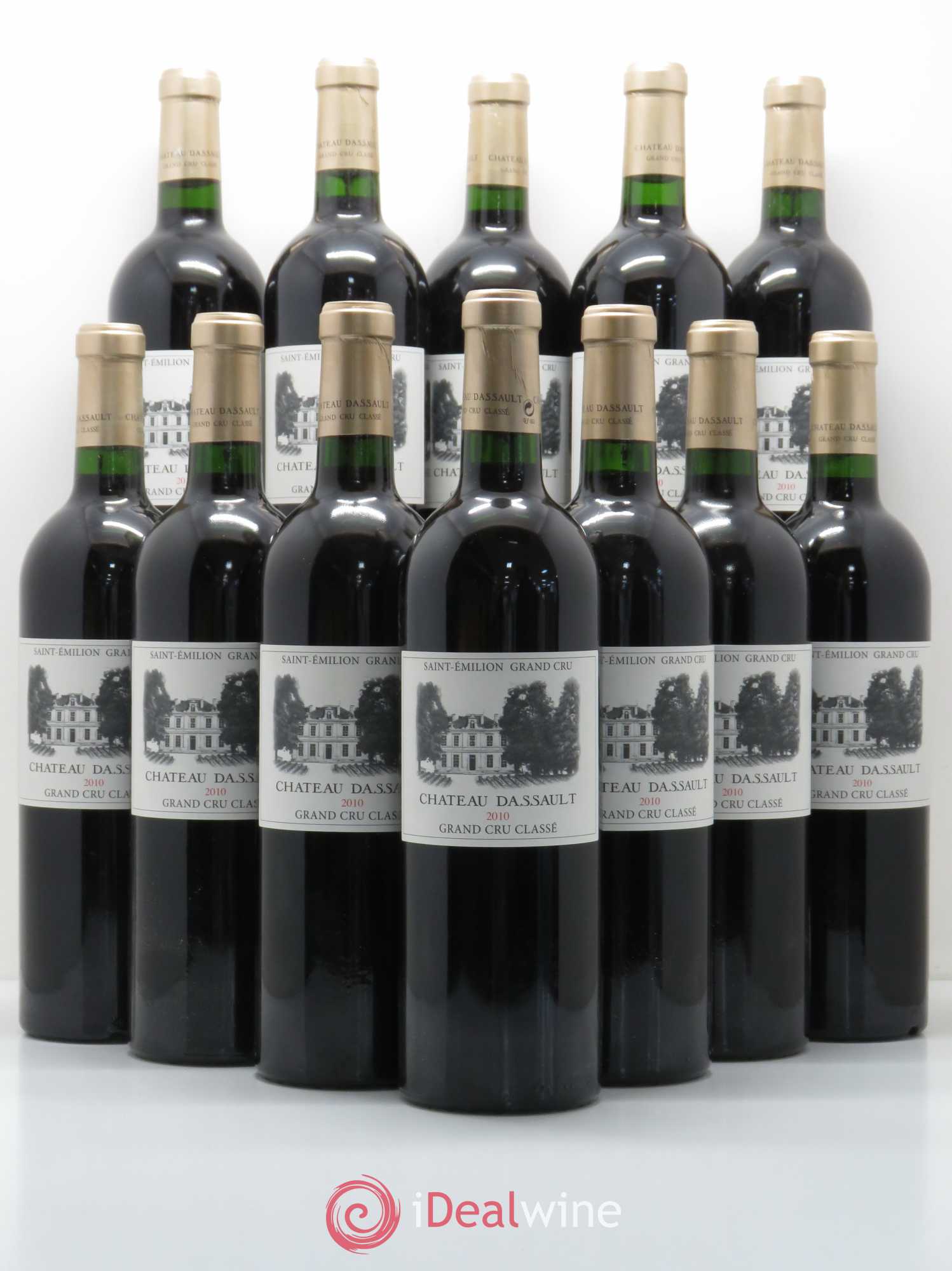 Château Dassault Grand Cru Classé 2010 - Lot de 12 bouteilles - 0