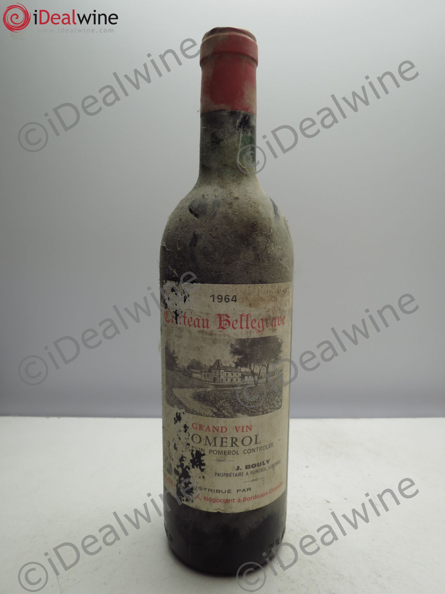 Château Bellegrave 1964 - Lot de 1 bouteille - 0