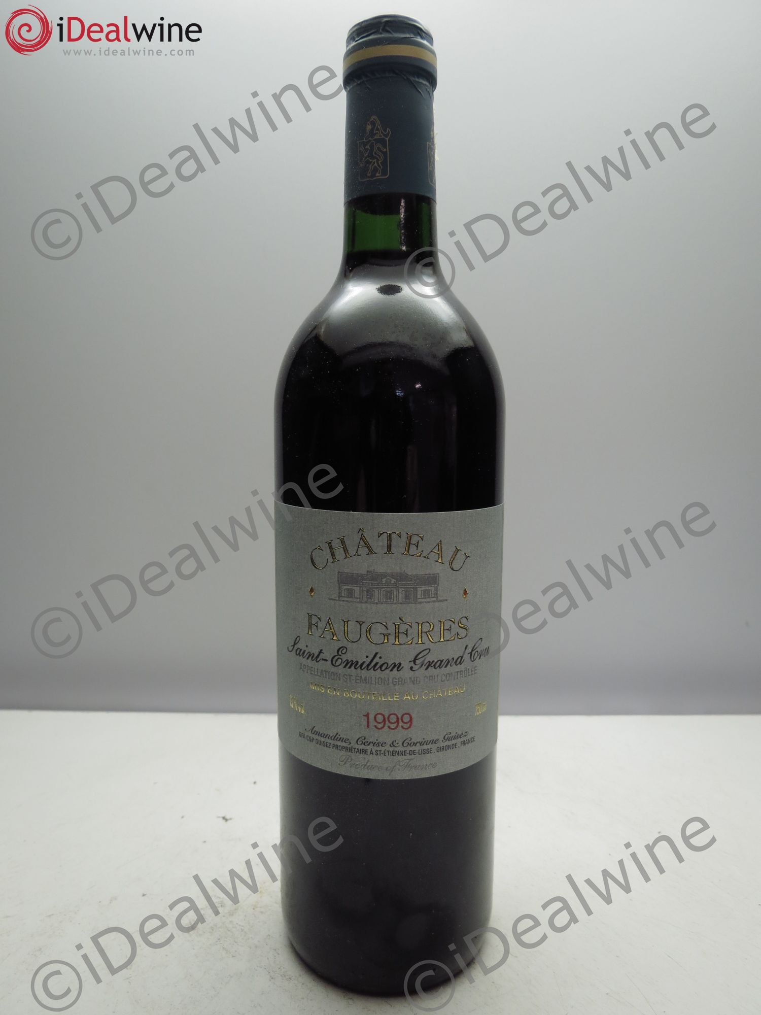 Château Faugères Grand Cru Classé (CBO sans Couvercle) 1999 - Lot de 12 bouteilles - 0