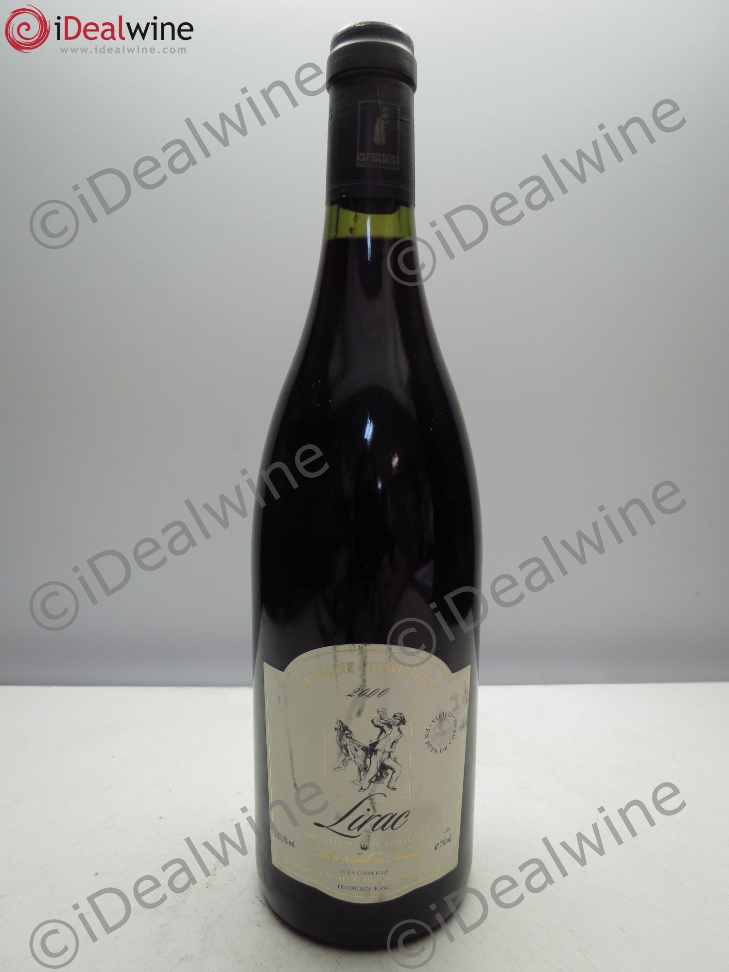 Lirac Domaine Corne Loup 2000 - Posten von 1 Flasche - 0
